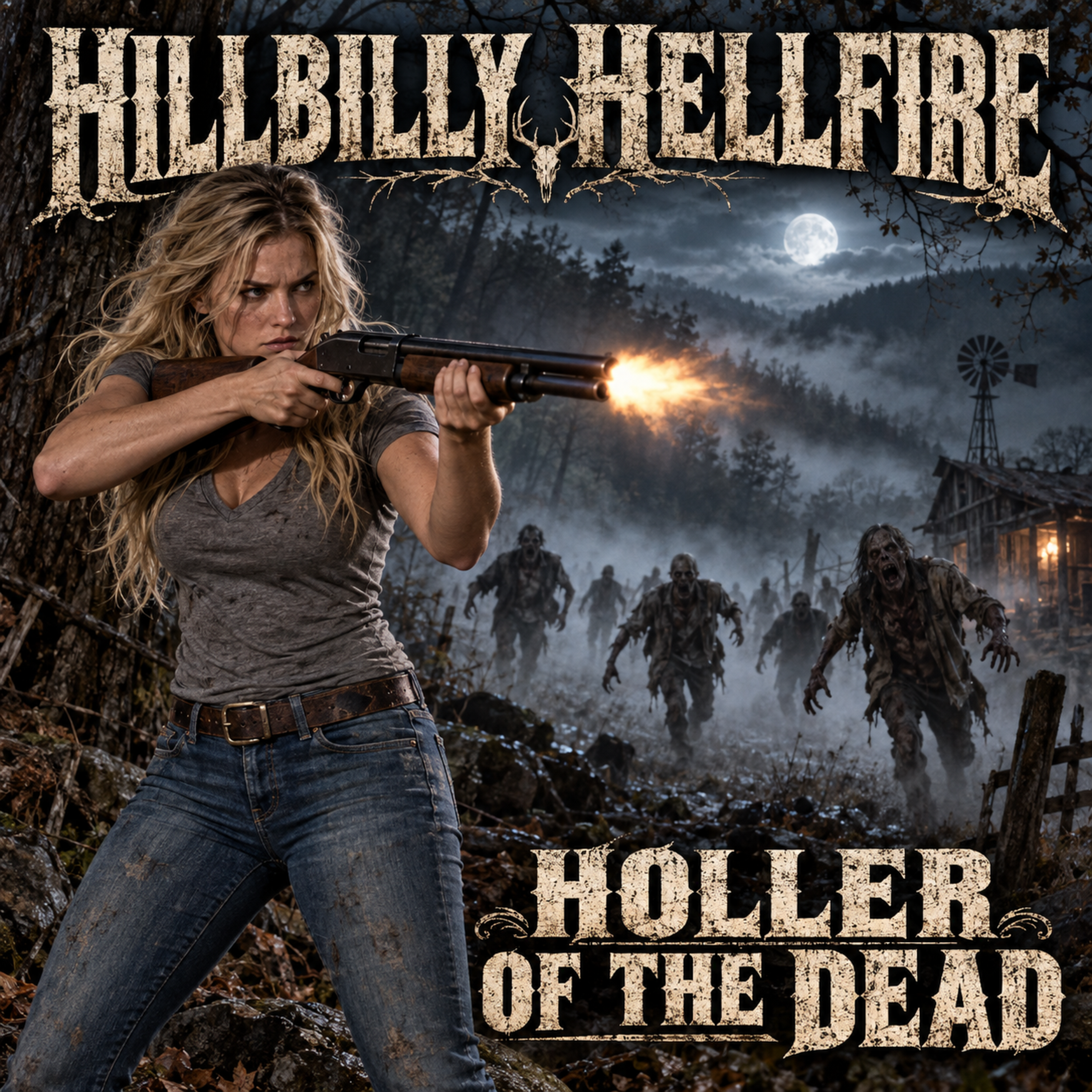 Holler Of The Dead by Hillbilly Hellfire cover art