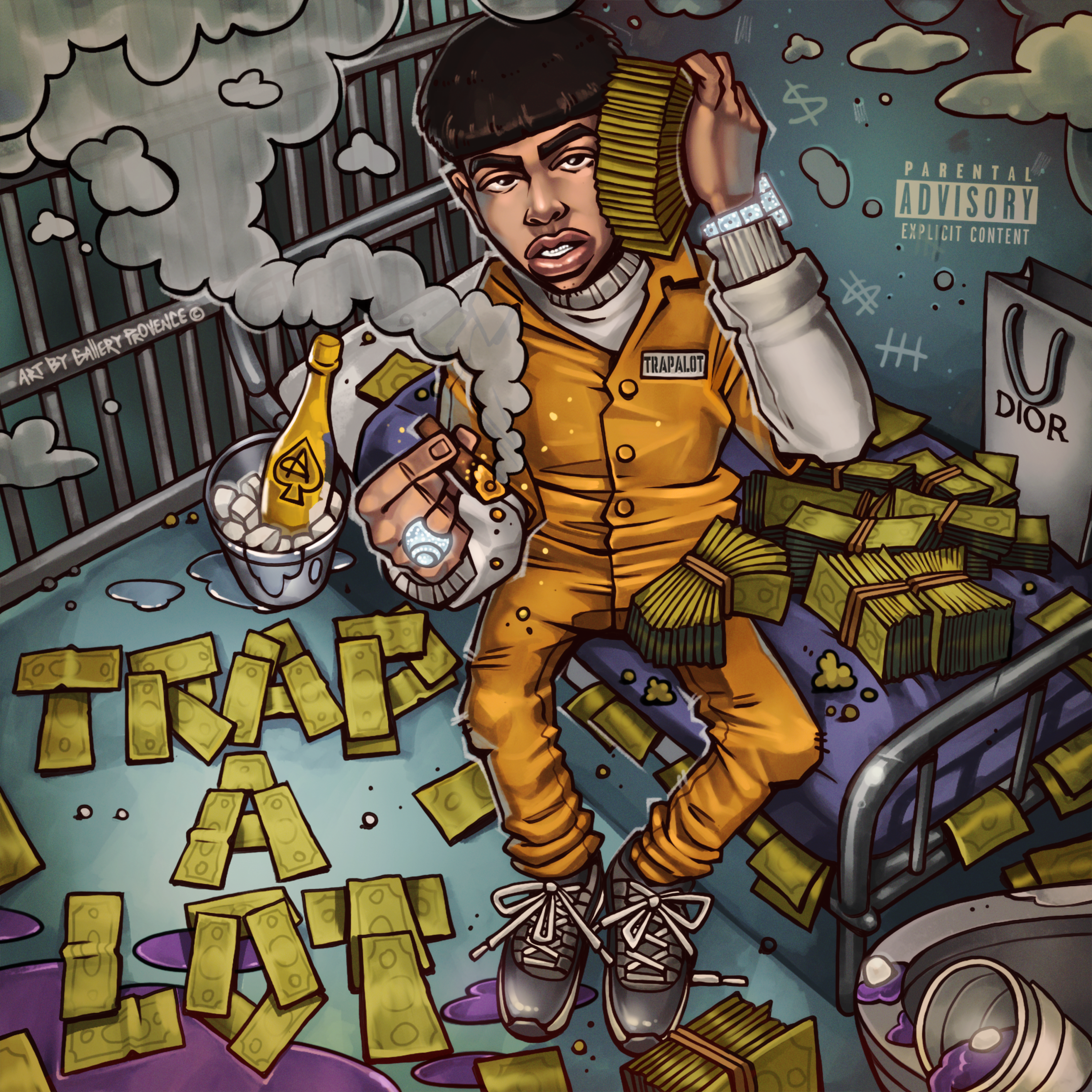 Drip Like This/Back in tha Trap artwork