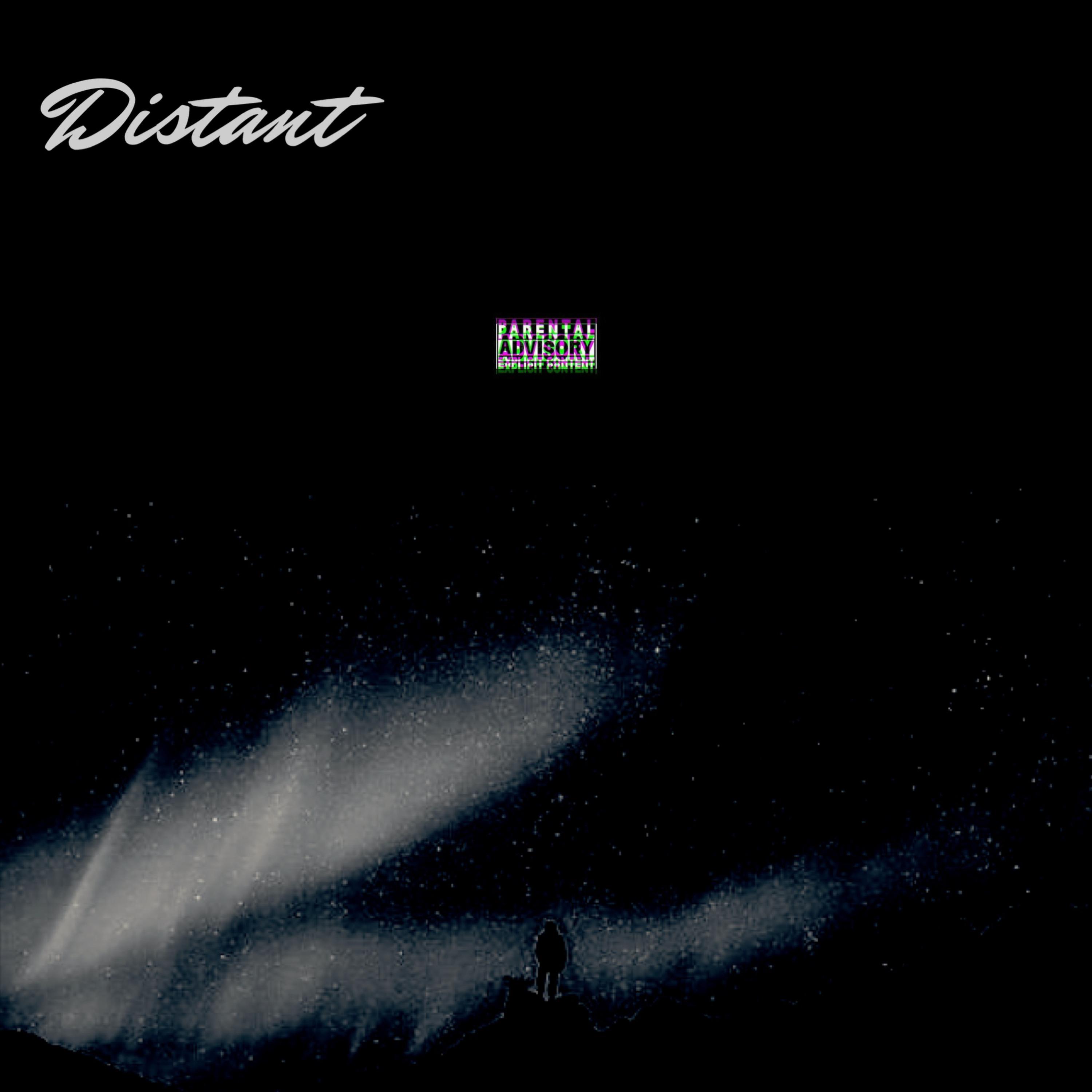 Distant artwork