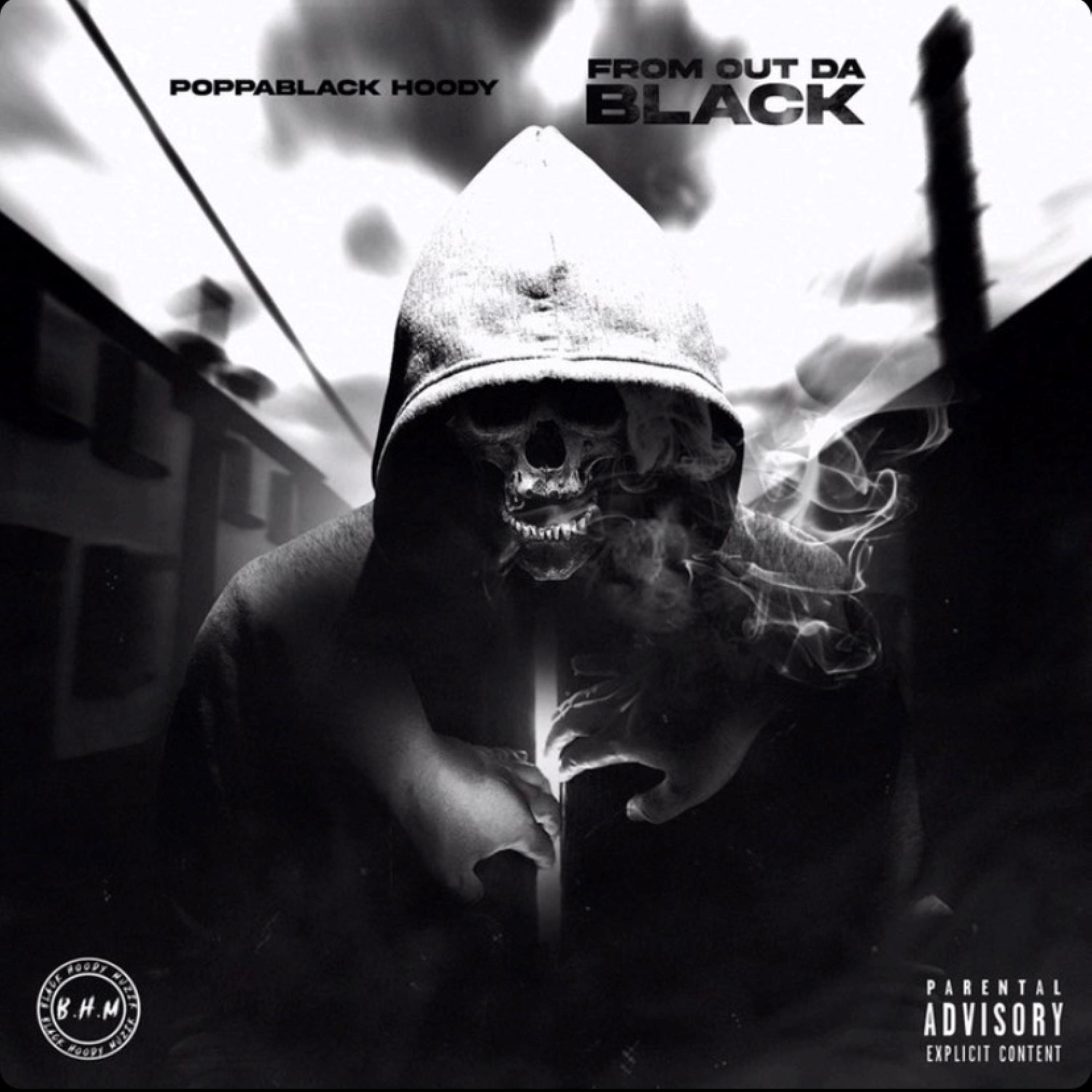 FROM OUT DA BLACK by Poppablack Hoody cover art