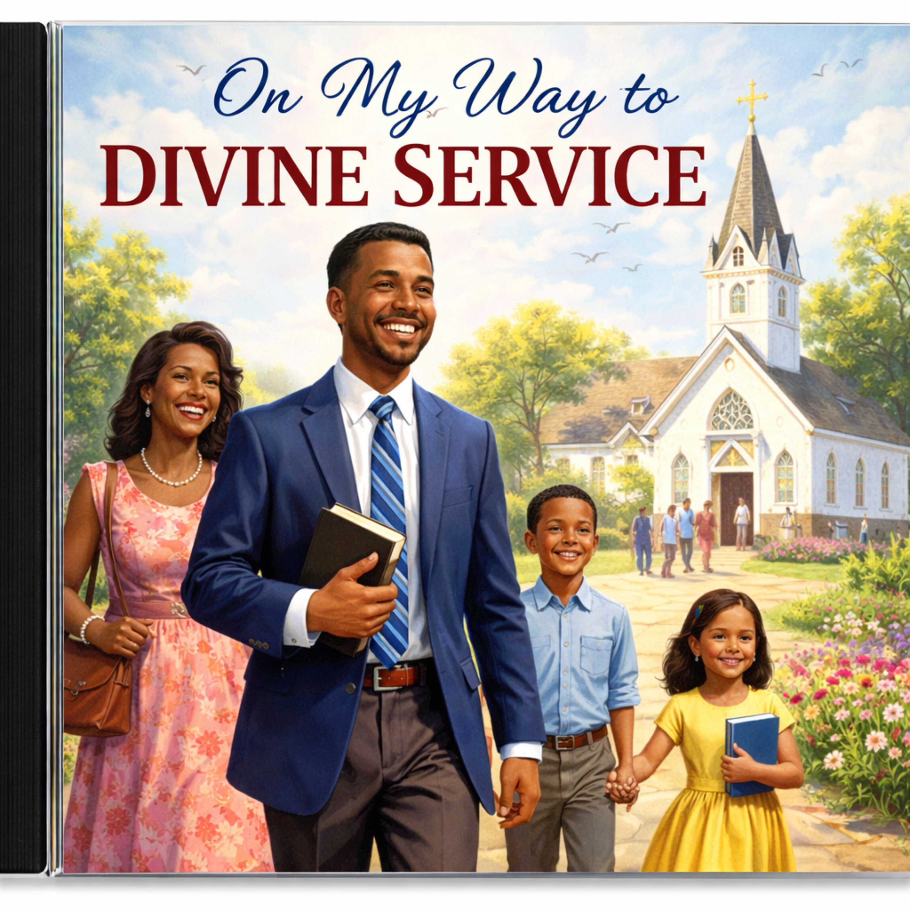 On my way to Devine Service artwork