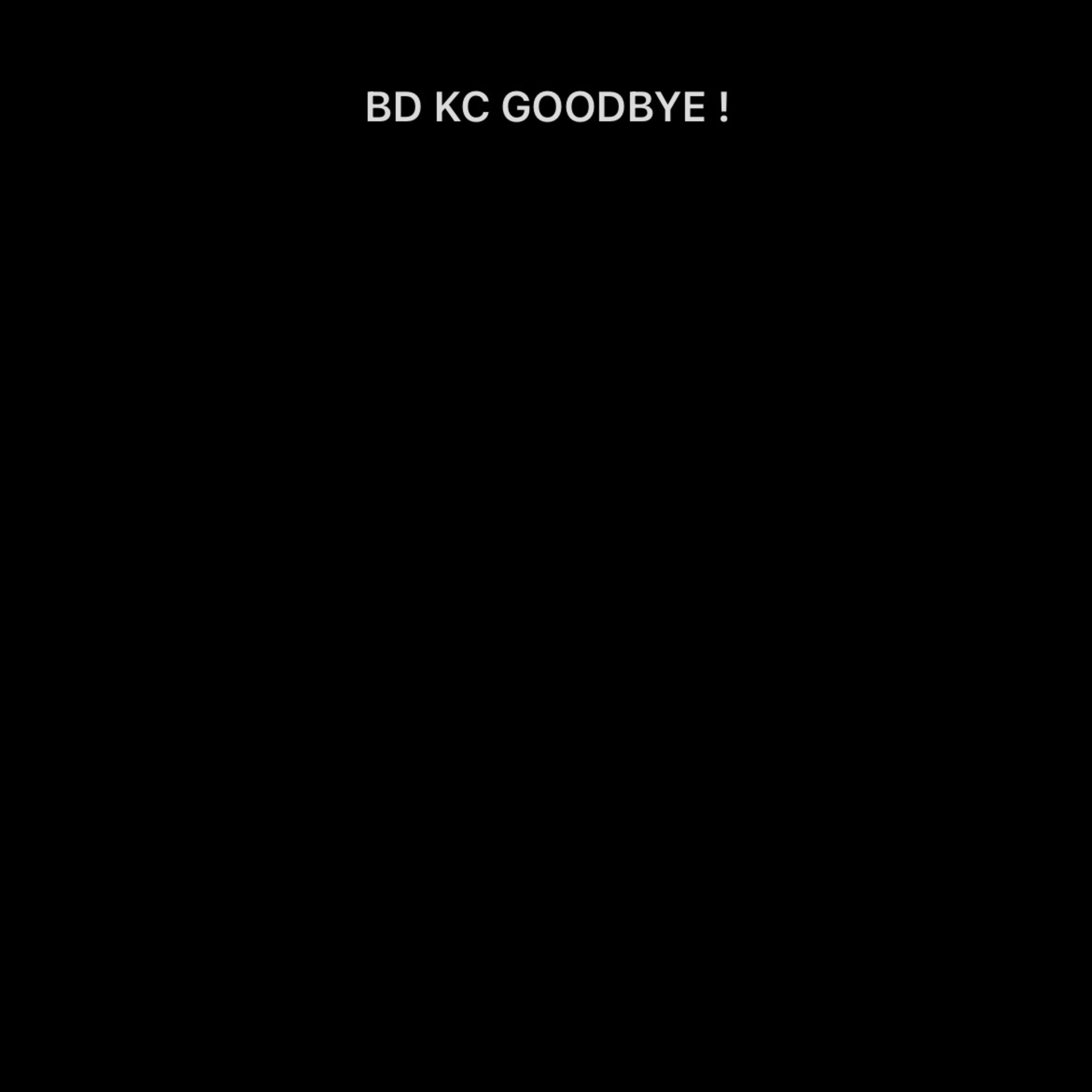 GOODBYE artwork