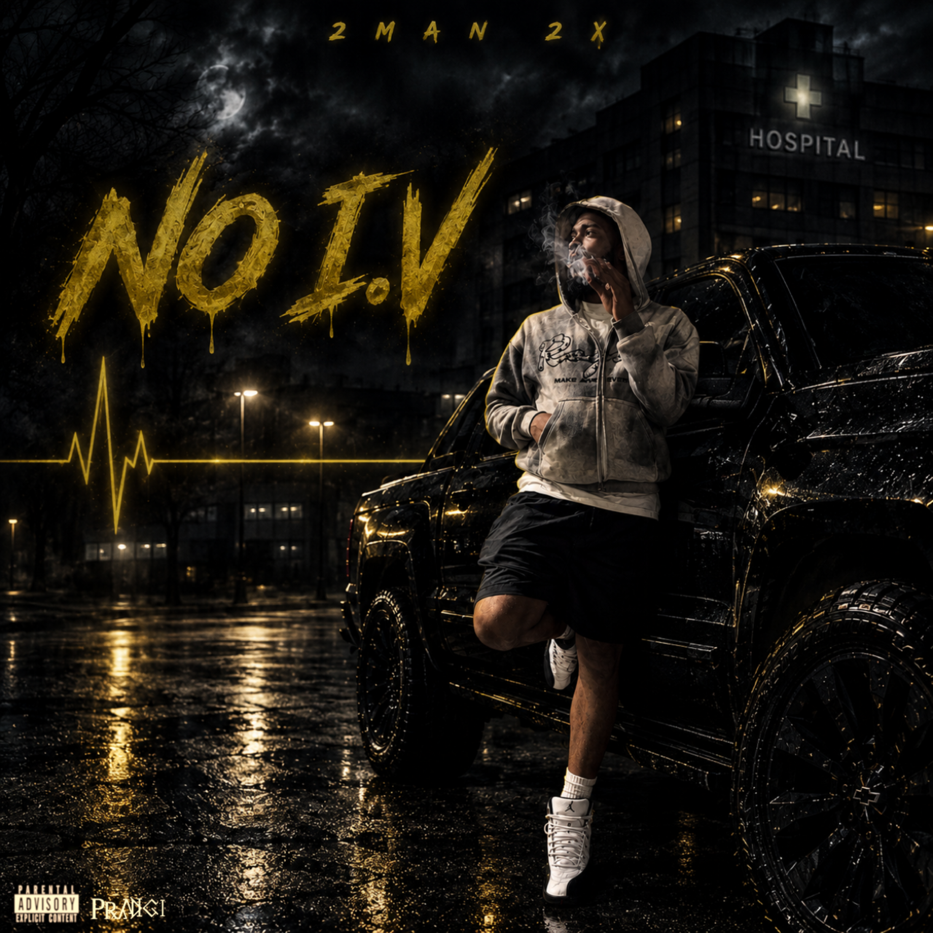 No I.V by 2Man 2x cover art