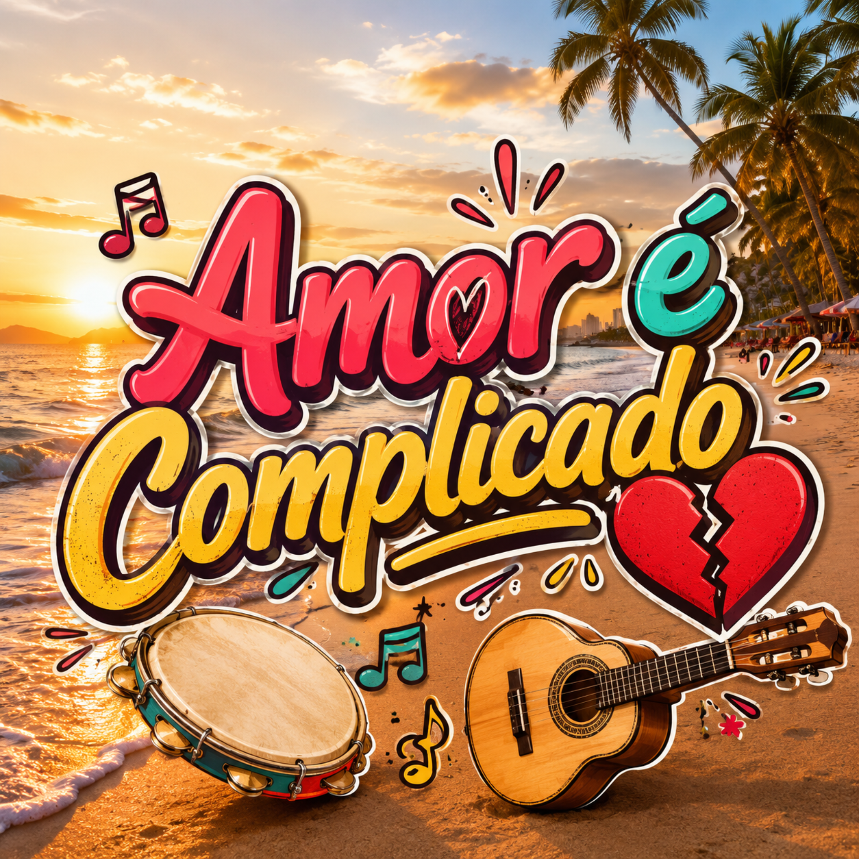 Amor é Complicado by MC Kutua cover art