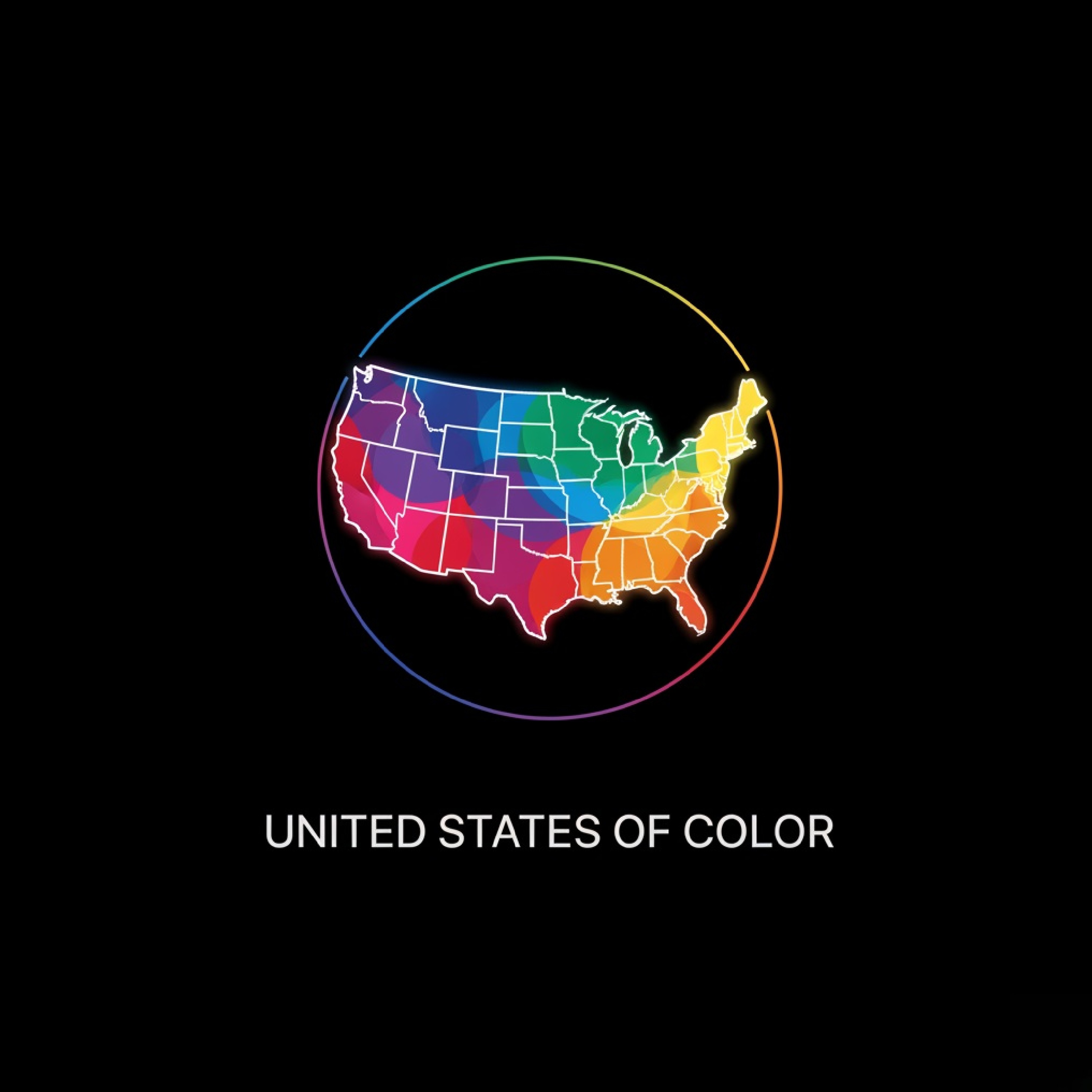UNITED STATES OF COLOR artwork