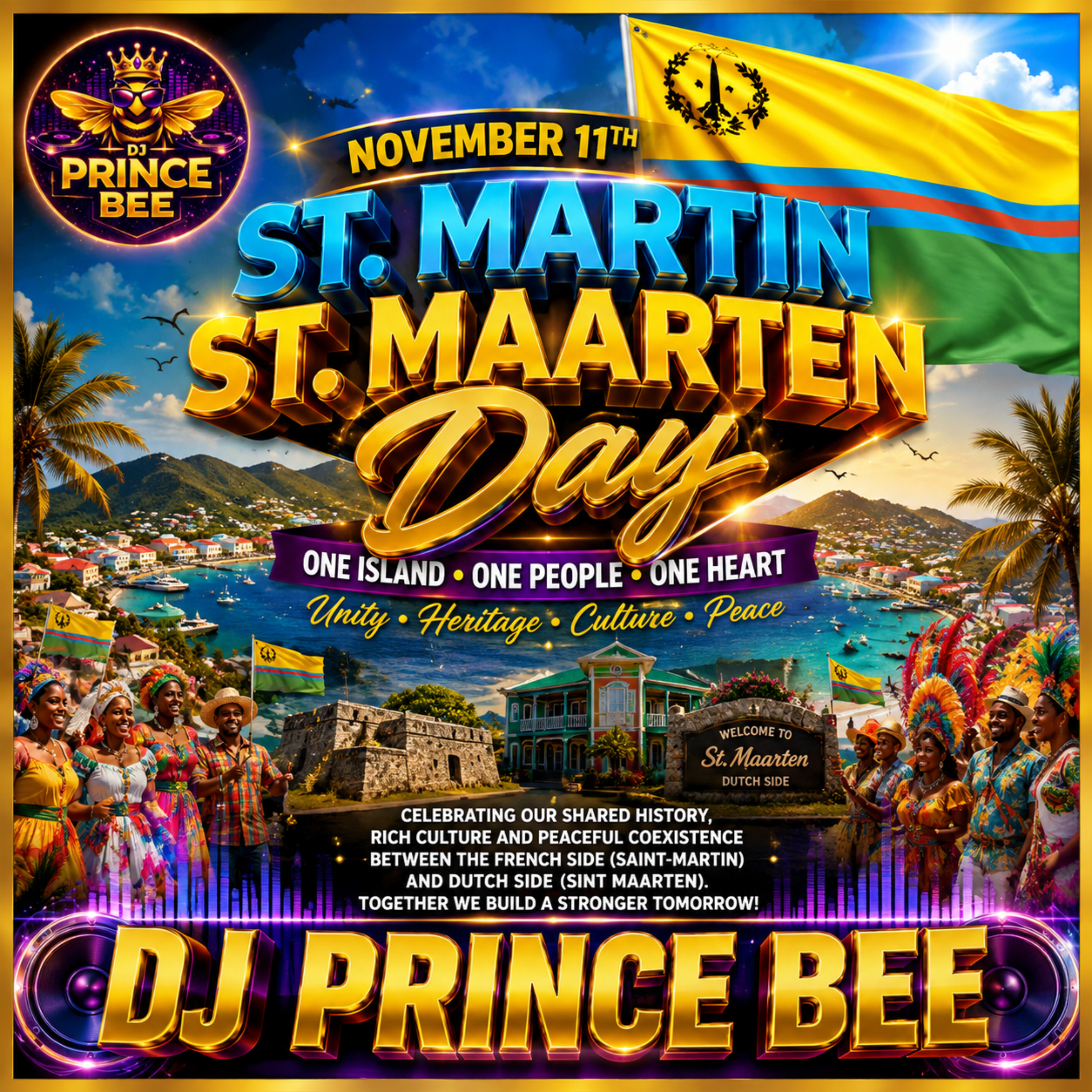 St Martin/st Maarten Day by DJ PRINCE BEE cover art