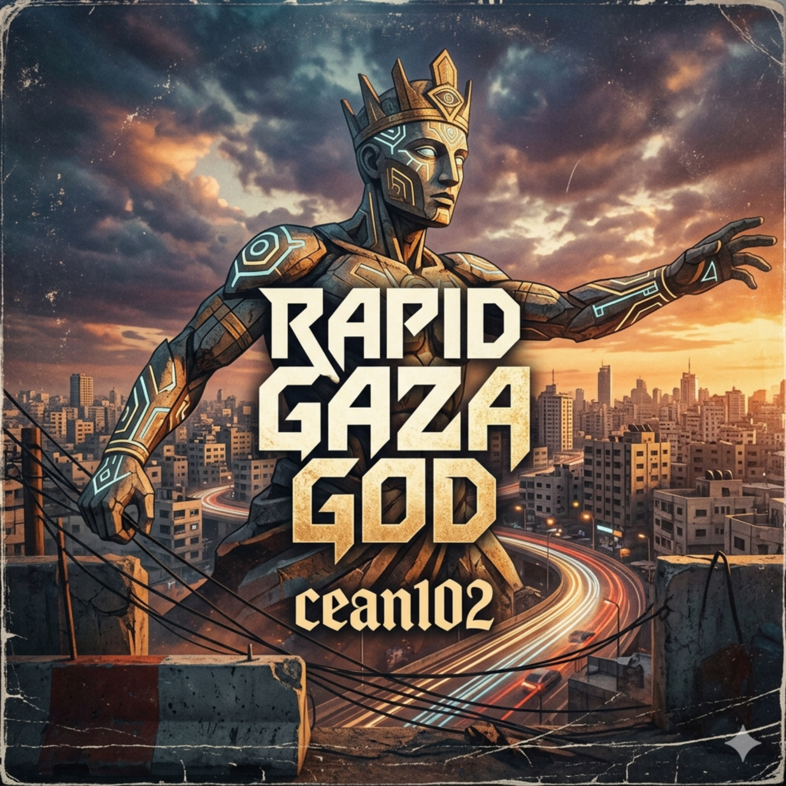 Rapid Gaza God artwork
