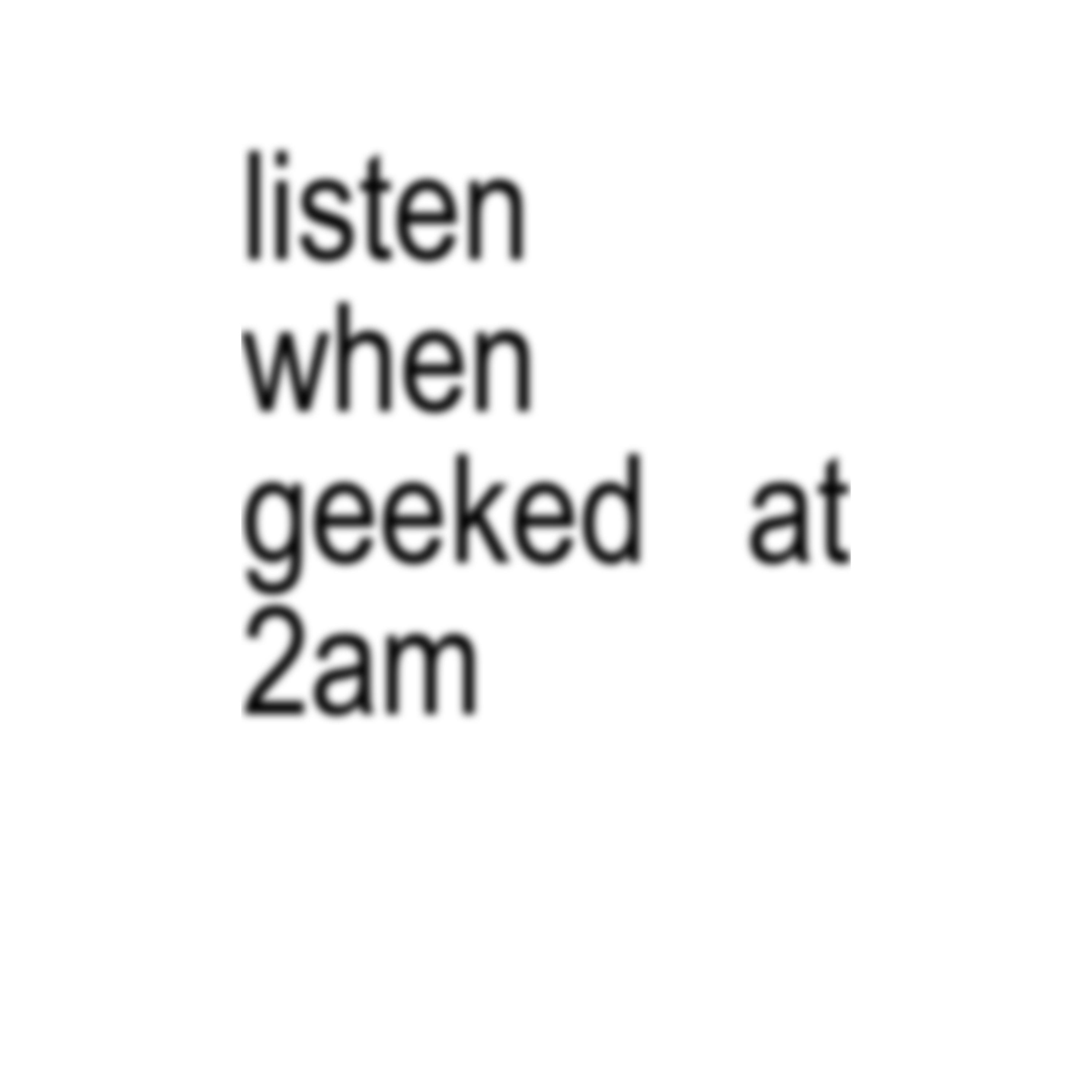 listen when geeked at 2am artwork