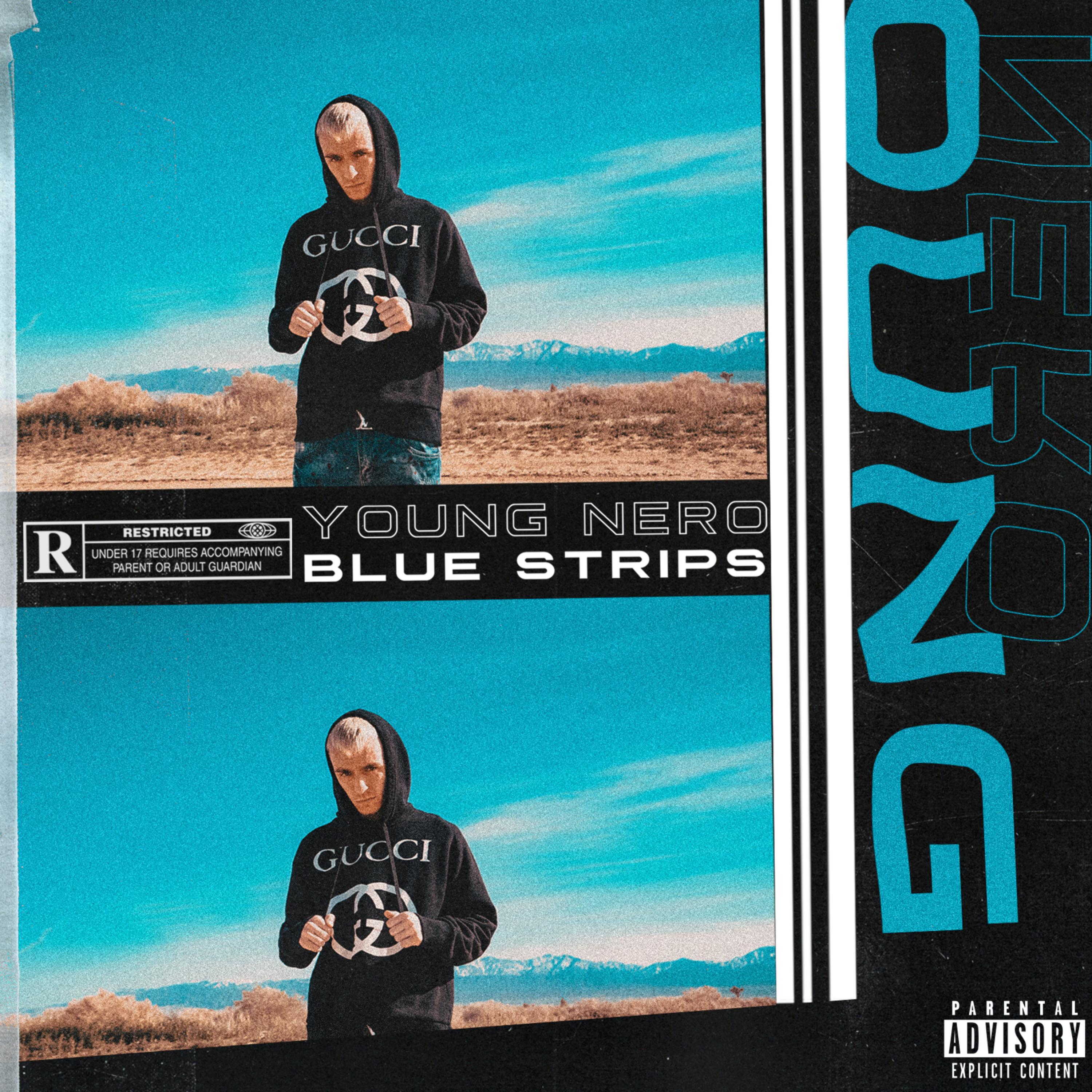 BLUE STRIPS artwork