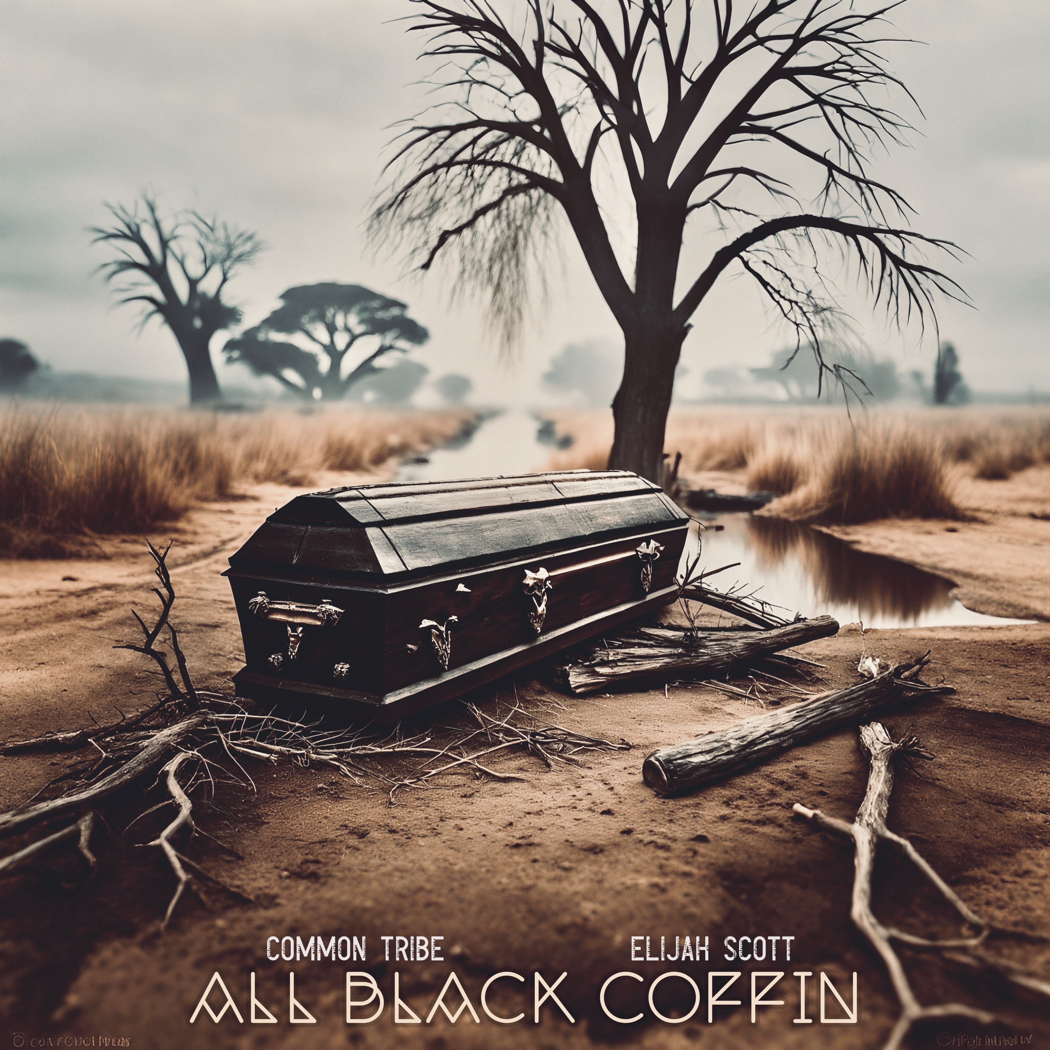 All Black Coffin artwork