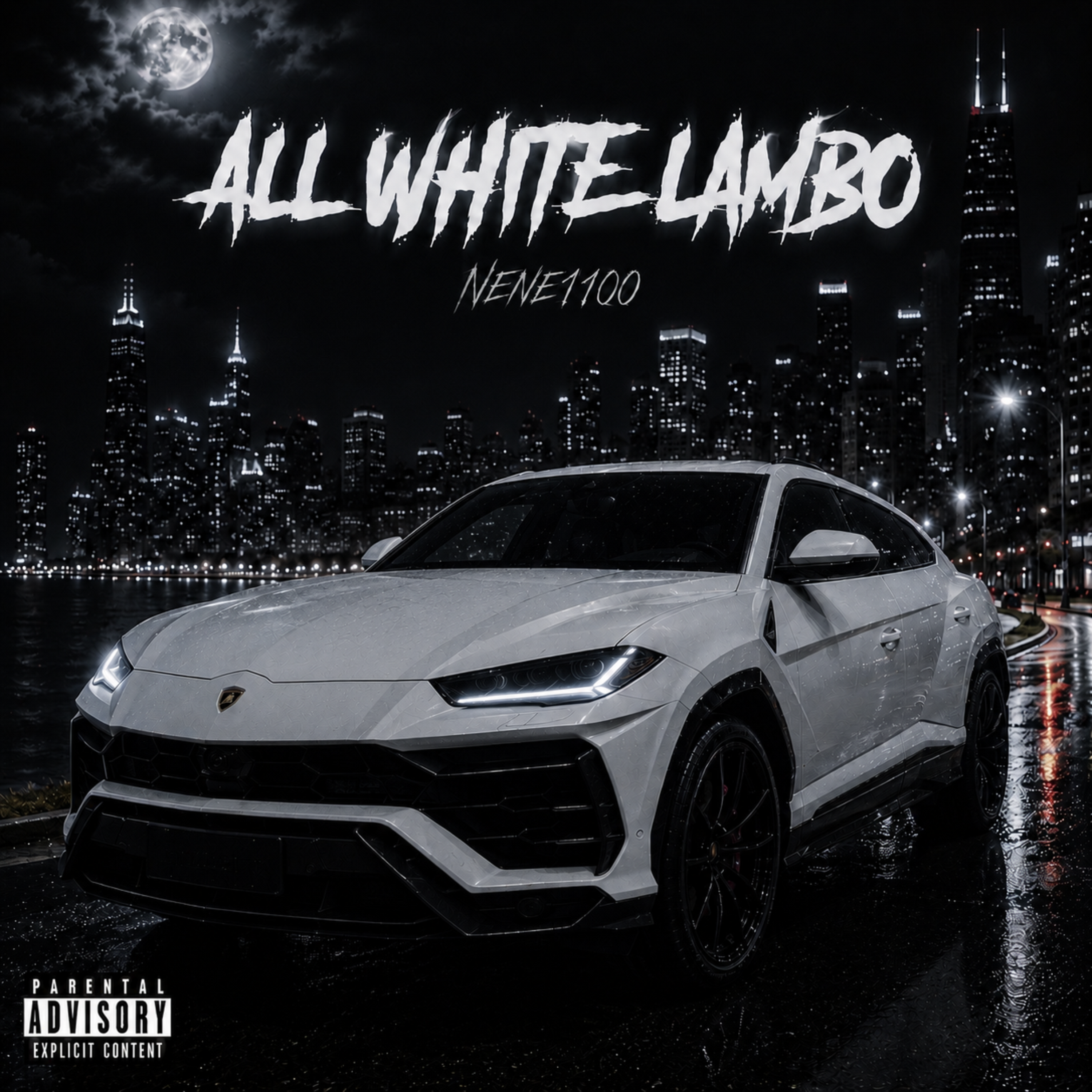 All White Lambo by Nene1100 cover art