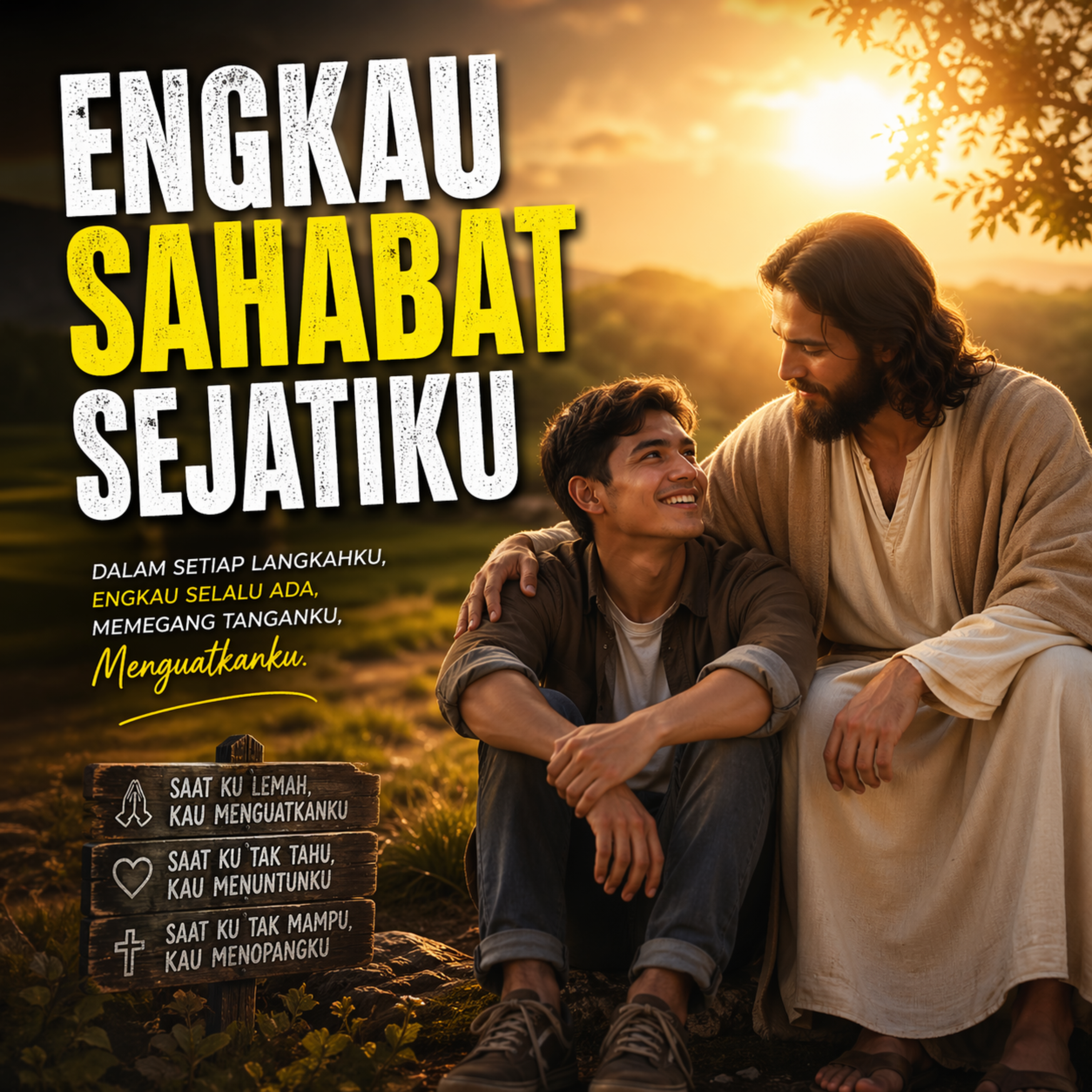 Engkau Sahabat Sejatiku artwork