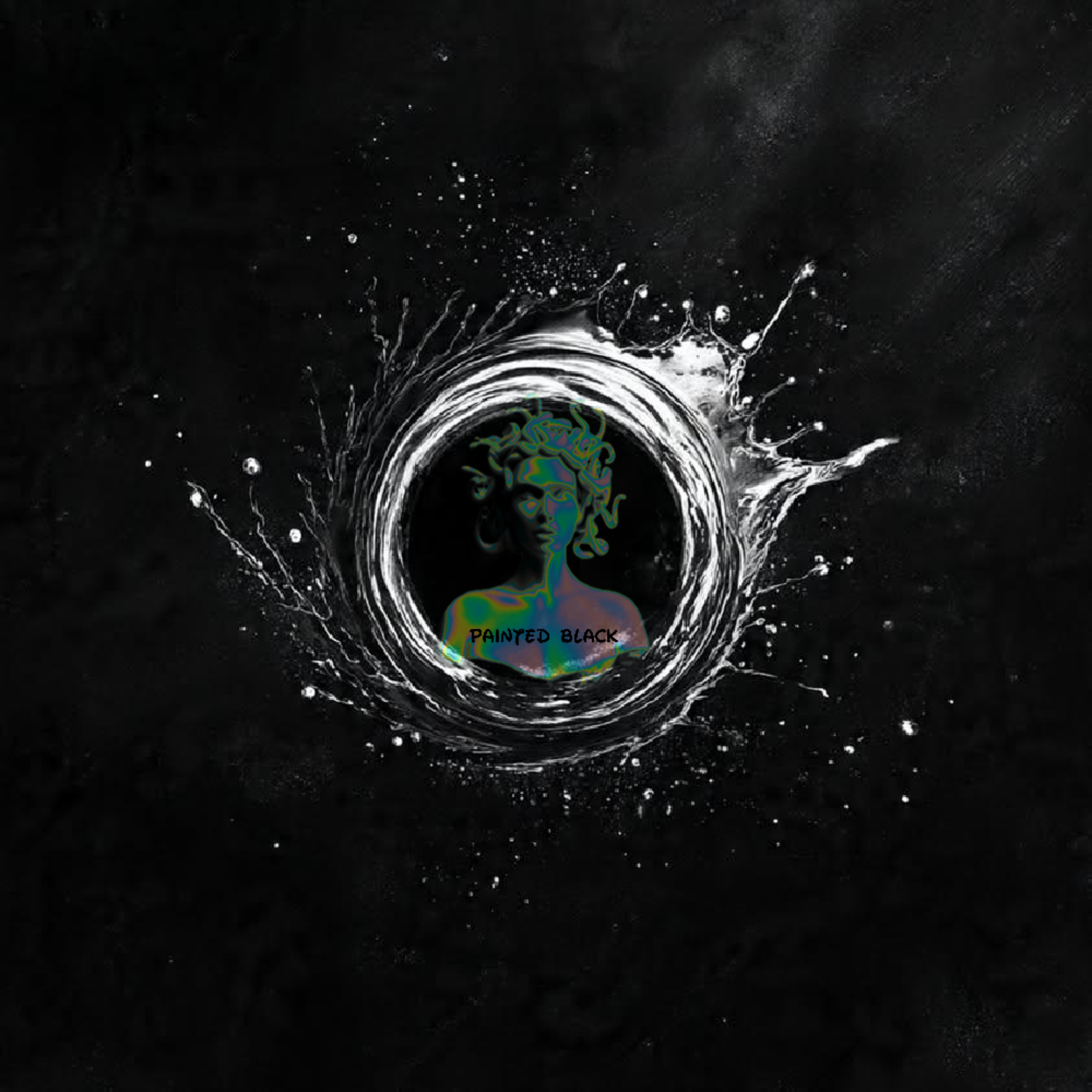 Painted Ifechi Music Black artwork