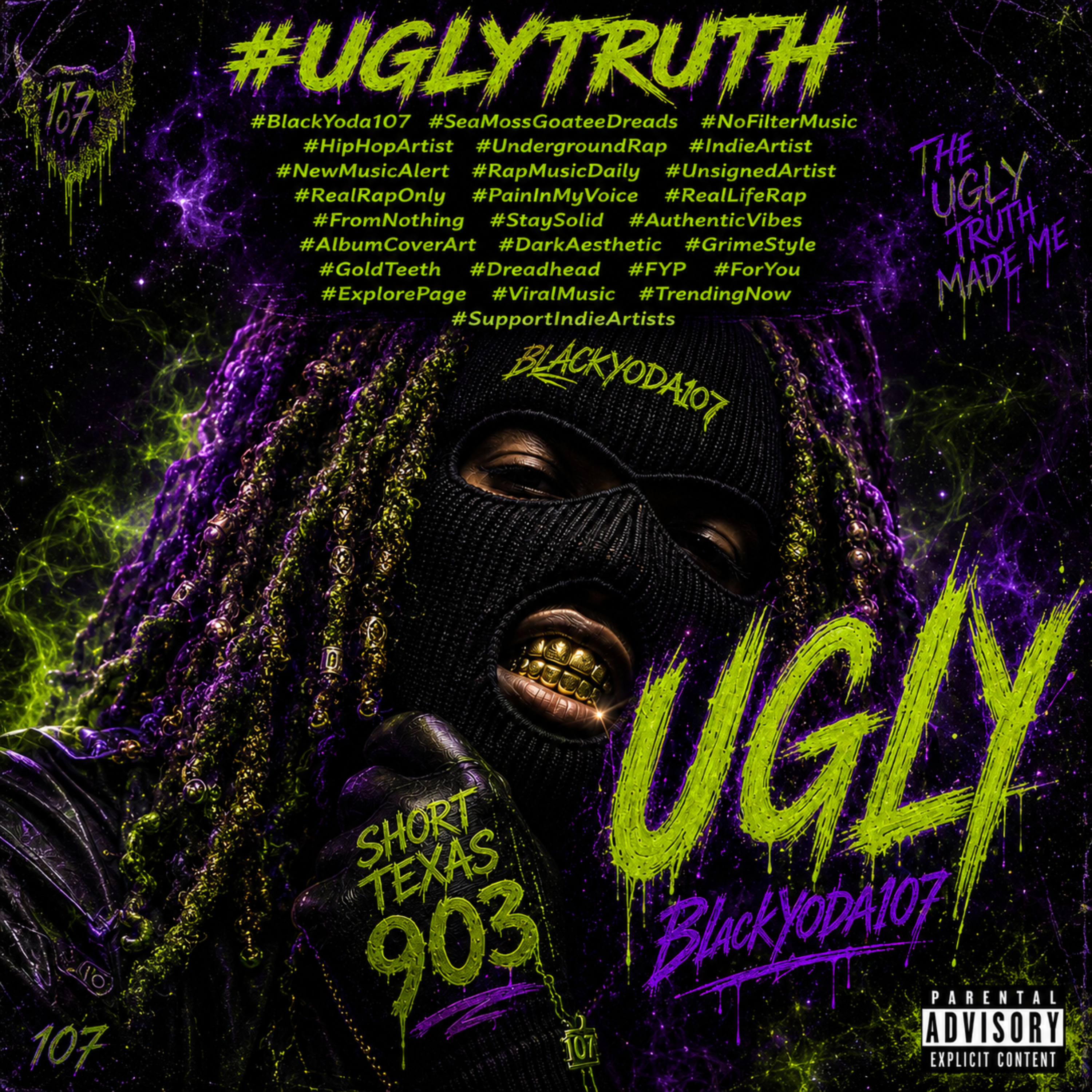 ugly by BlackYoda107 cover art