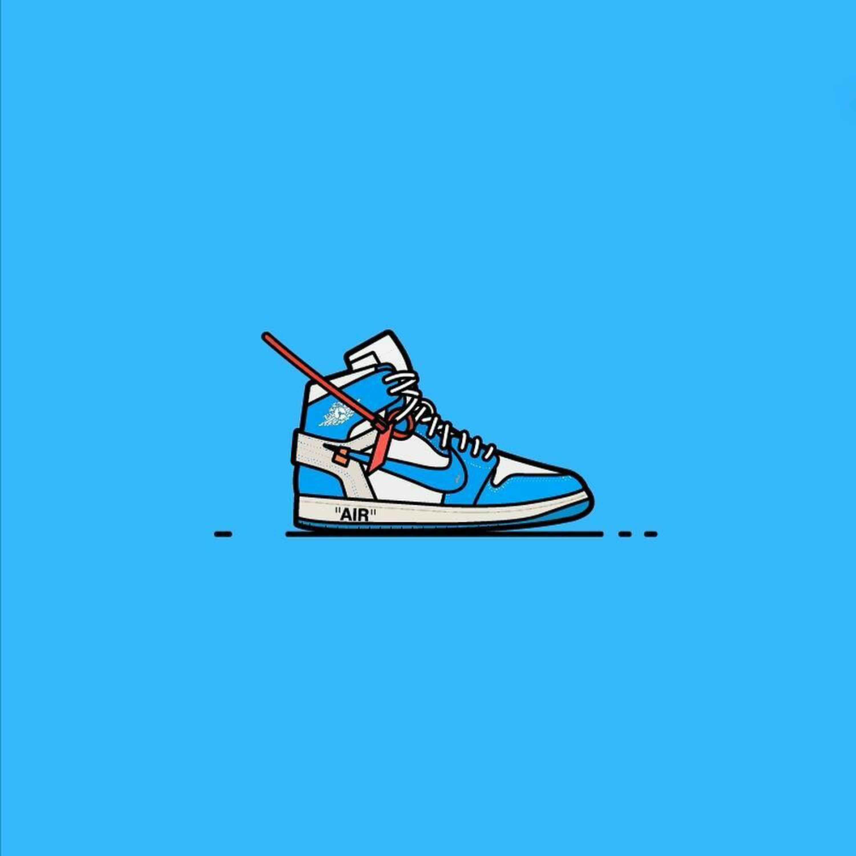 Off White Nike artwork