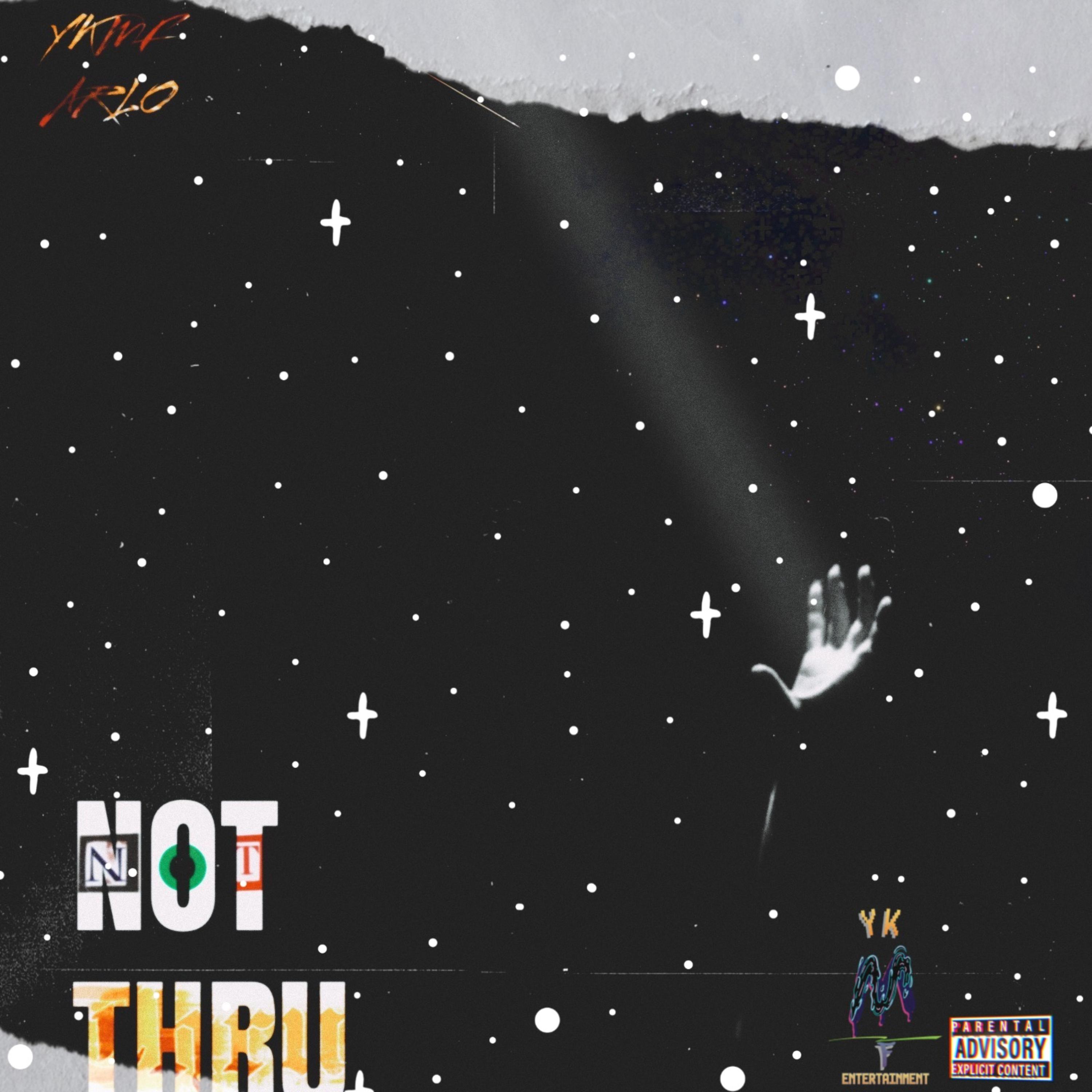 NOT THRU artwork