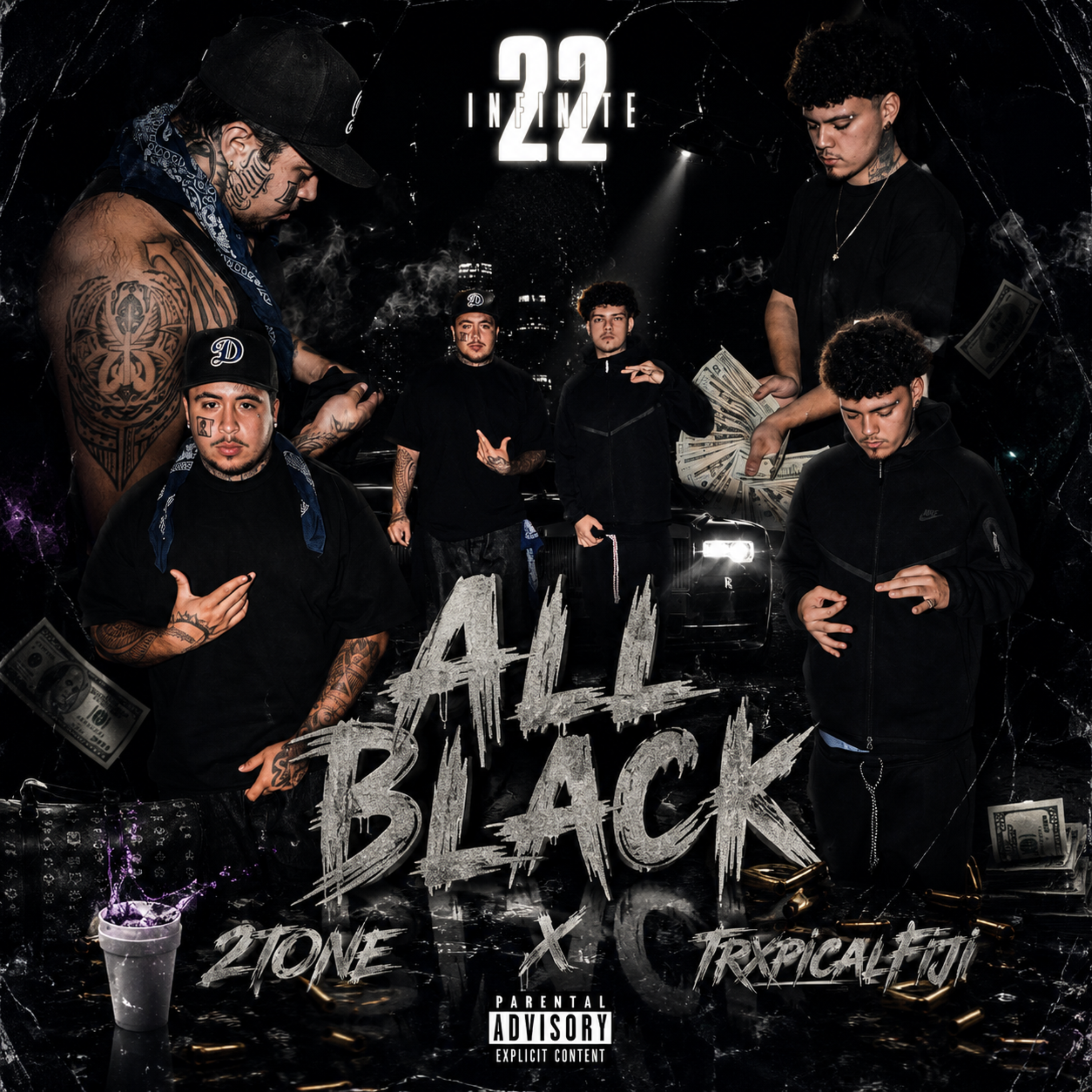 ALL Black by 2T0NE cover art