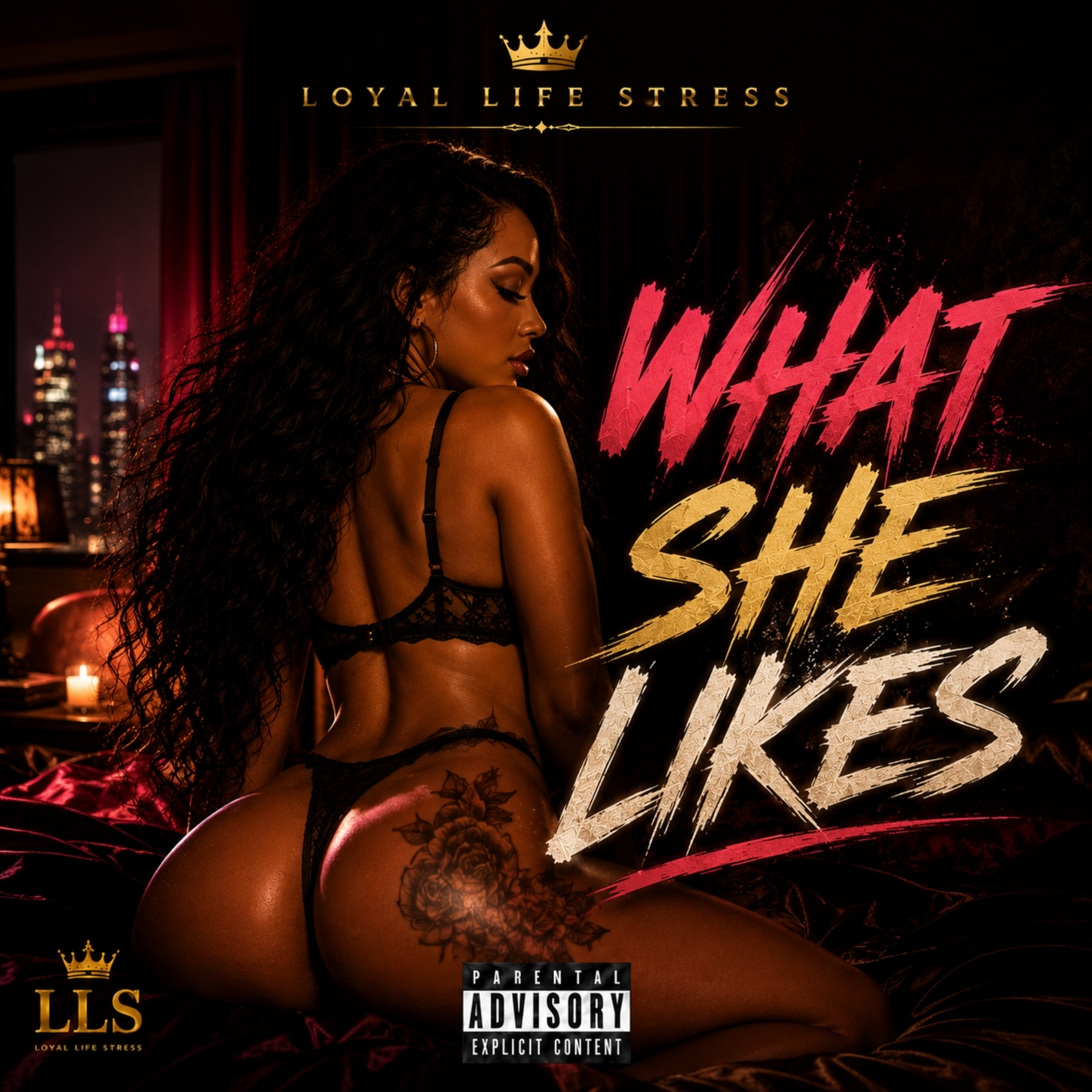 WHAT SHE LIKES by Loyal Life Stress cover art