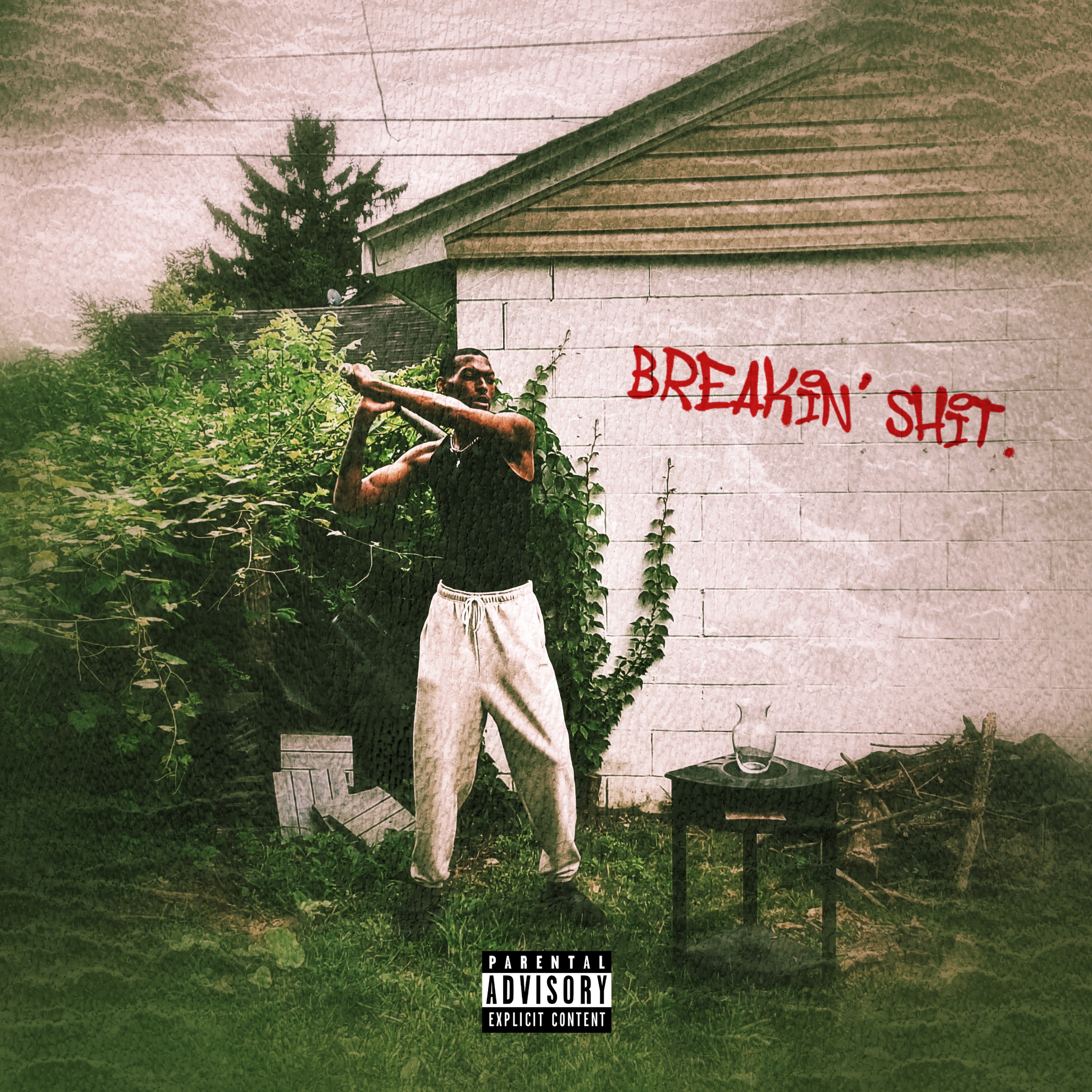 breakin' shit. artwork