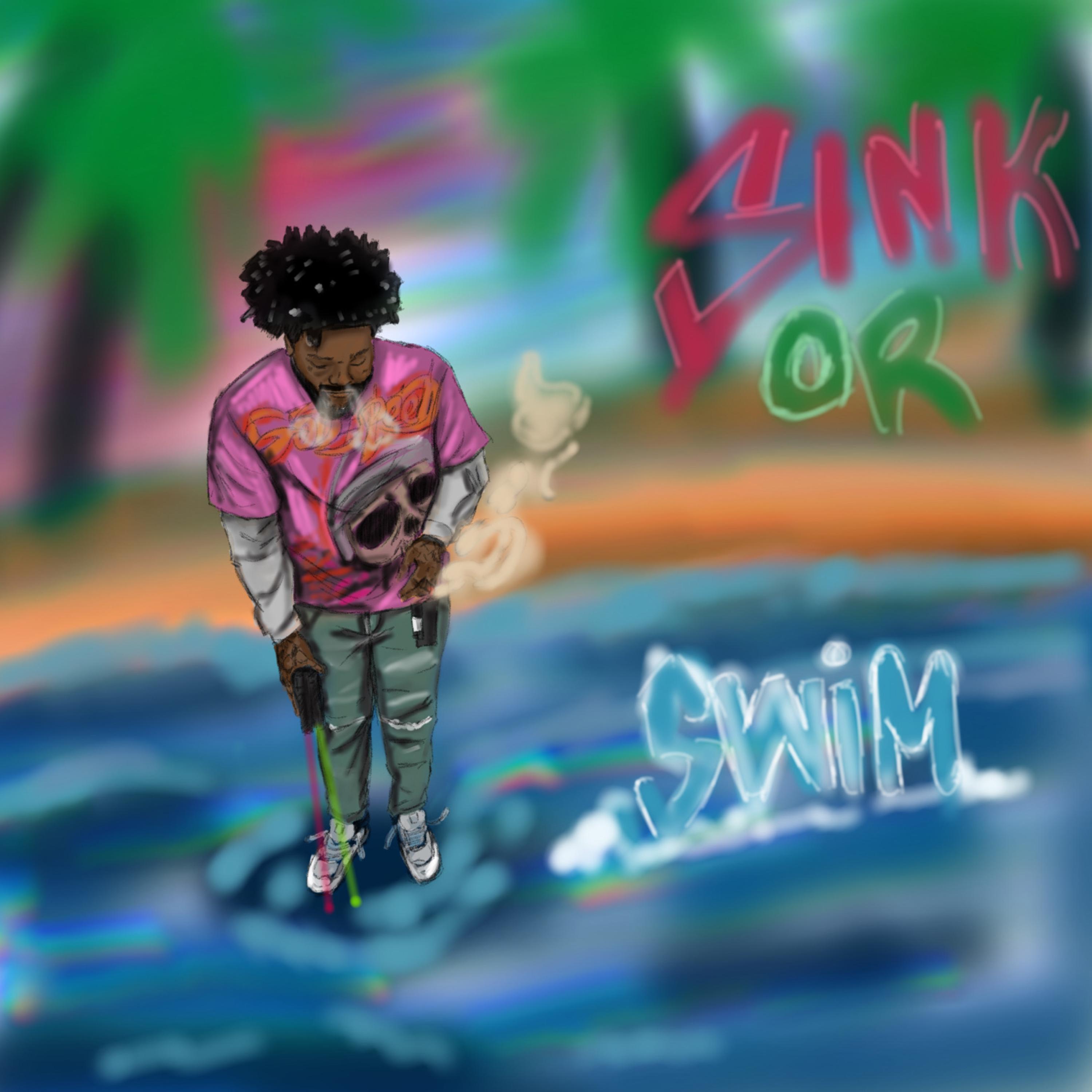 SINK OR SWIM by 4RxSpank cover art