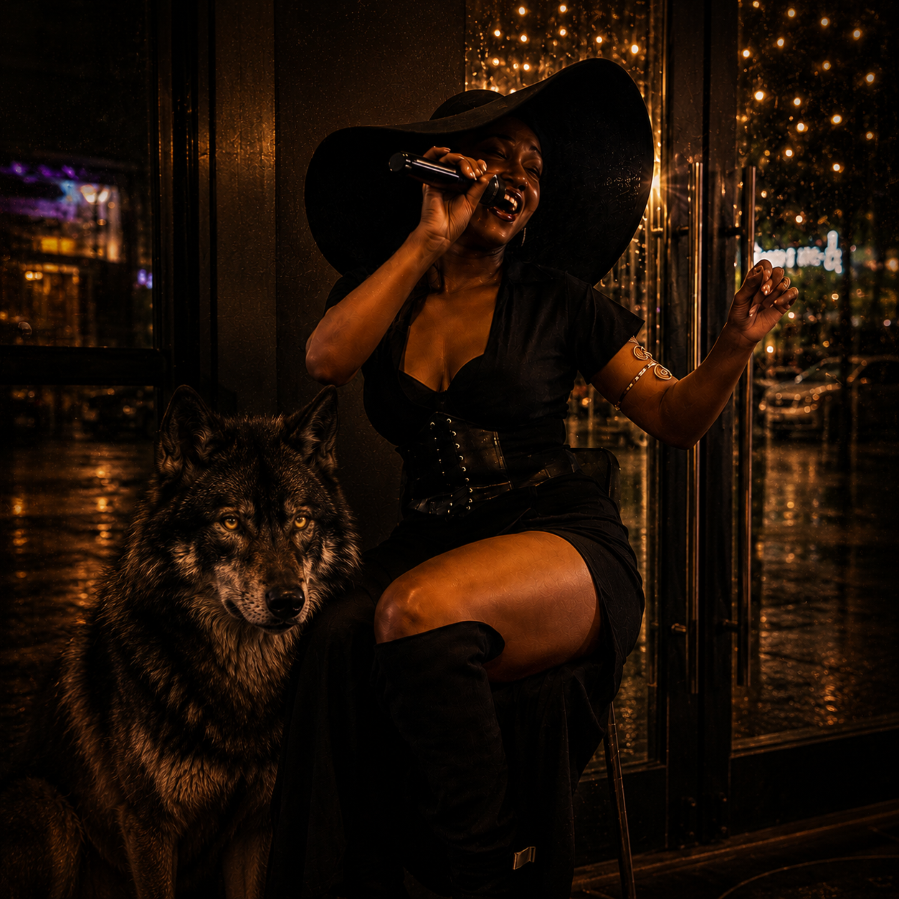 Lone wolf by Phoenix Mosaic cover art