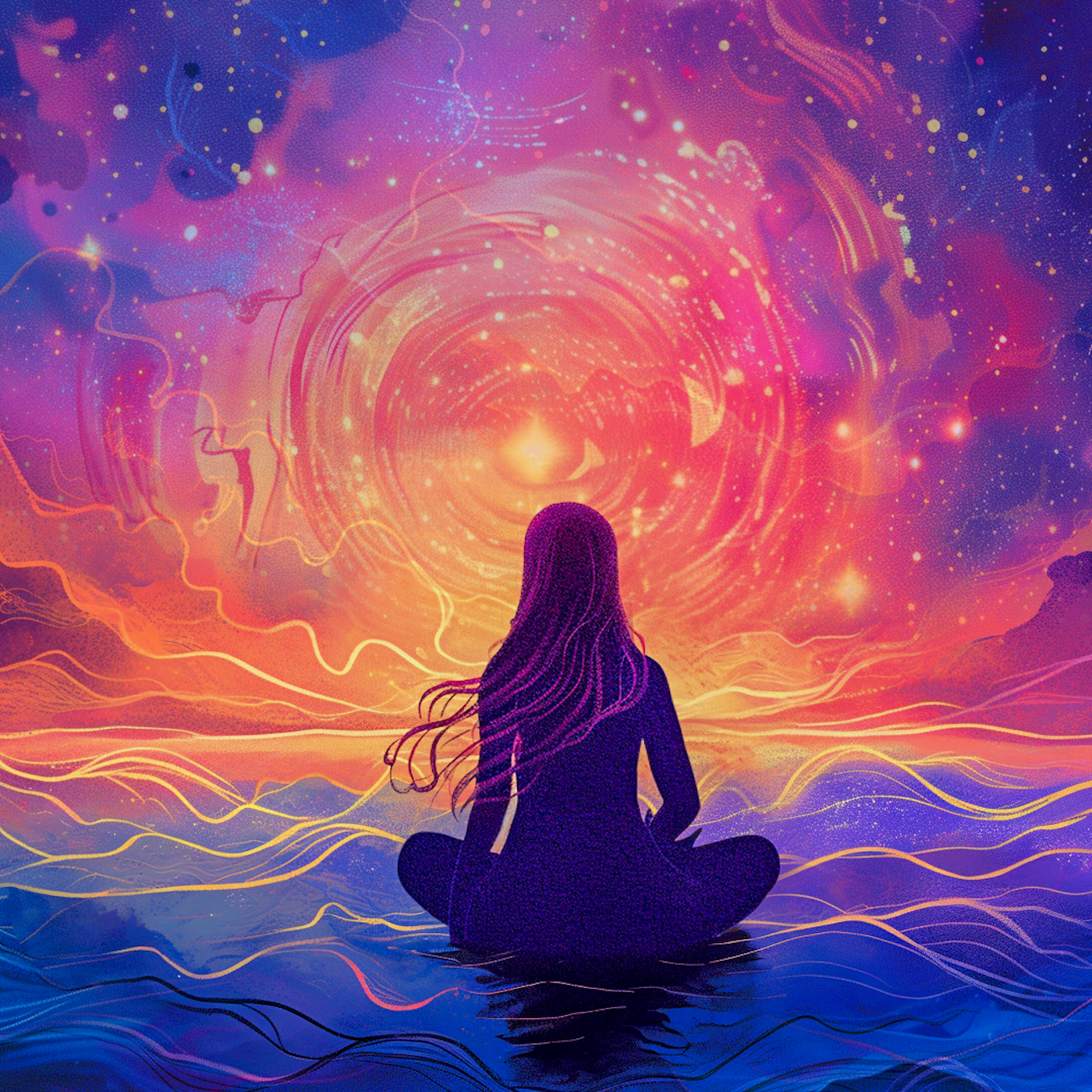 444 Hz Attract Abundance artwork