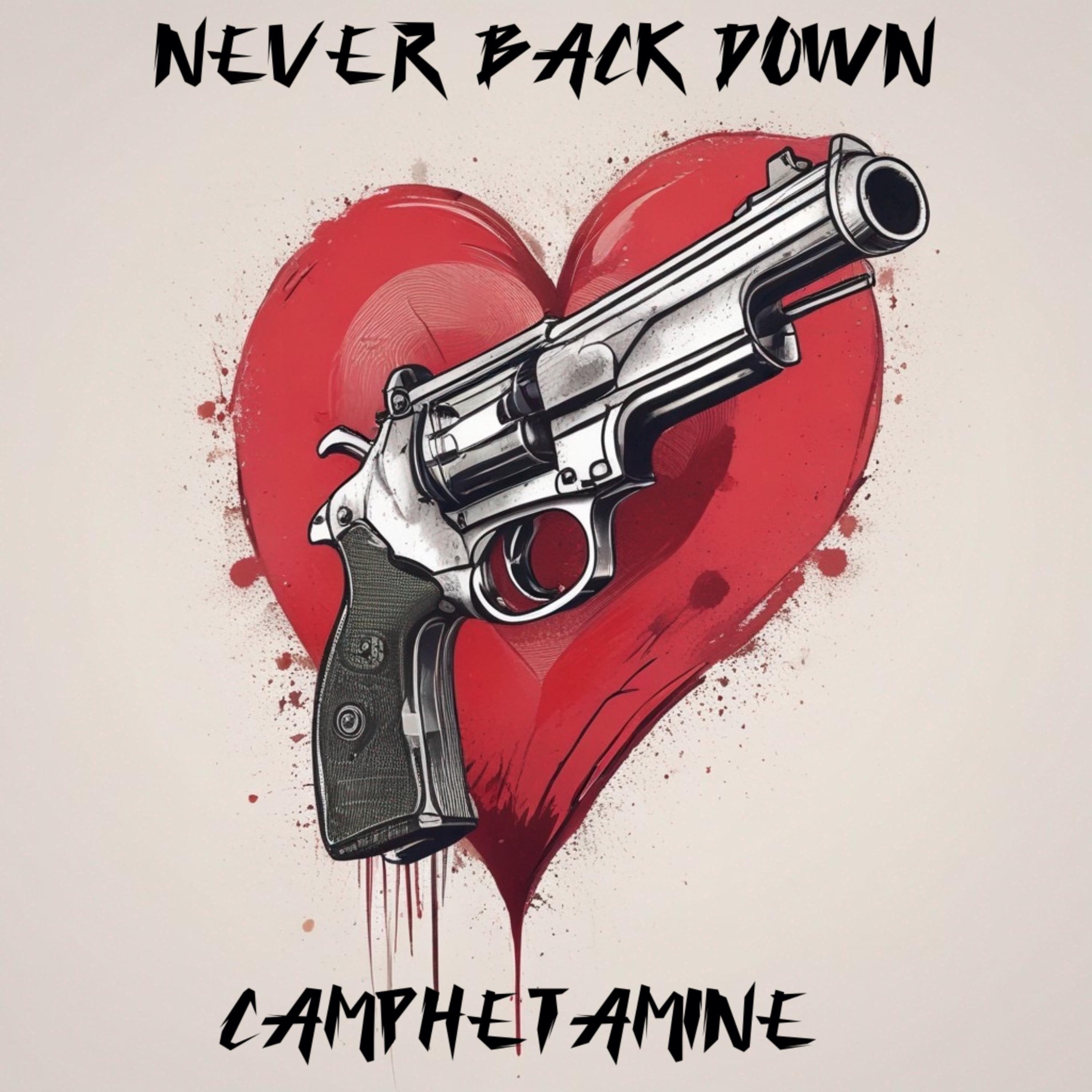 Never Back Down artwork