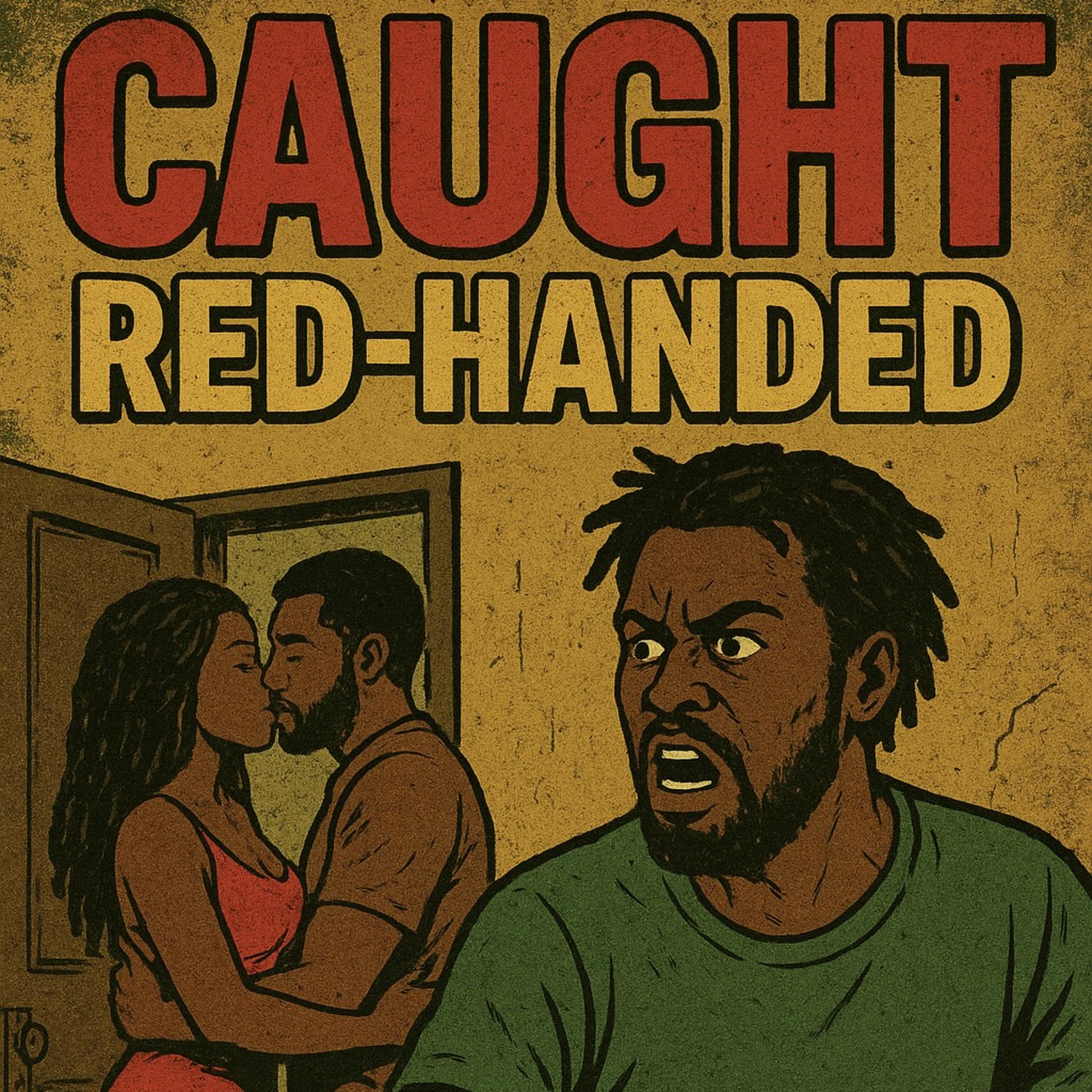 Caught Red Handed artwork