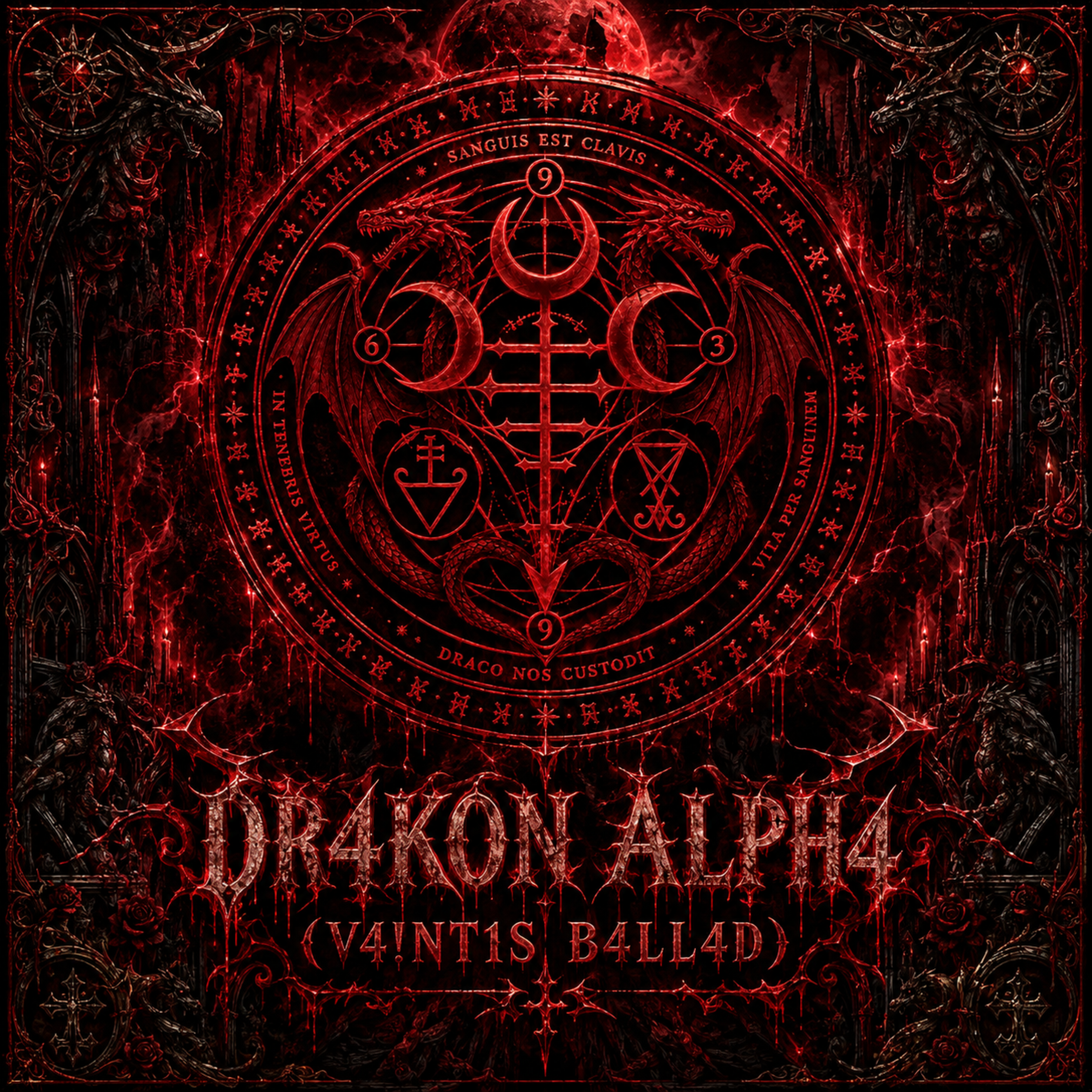 DR4K0N ALPH4 (V4INT1S B4LL4D) by V4!NT1 cover art
