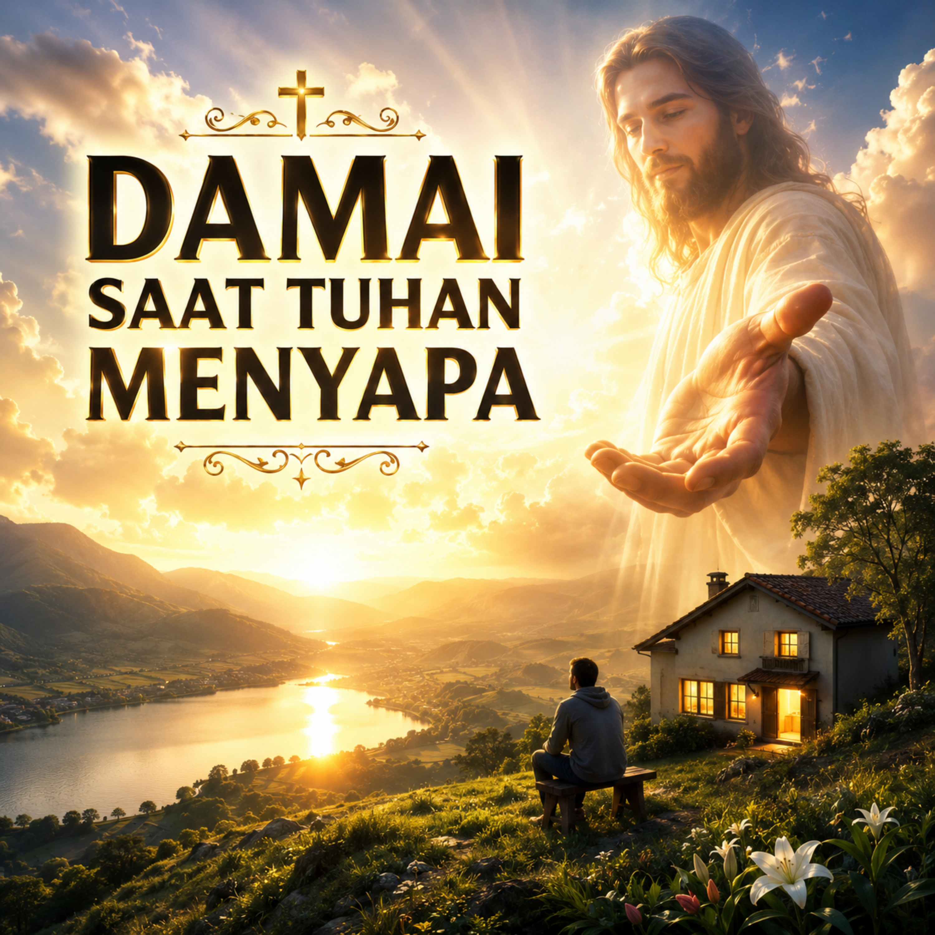 Damai Saat Tuhan Menyapa by PUJI WORSHIP cover art