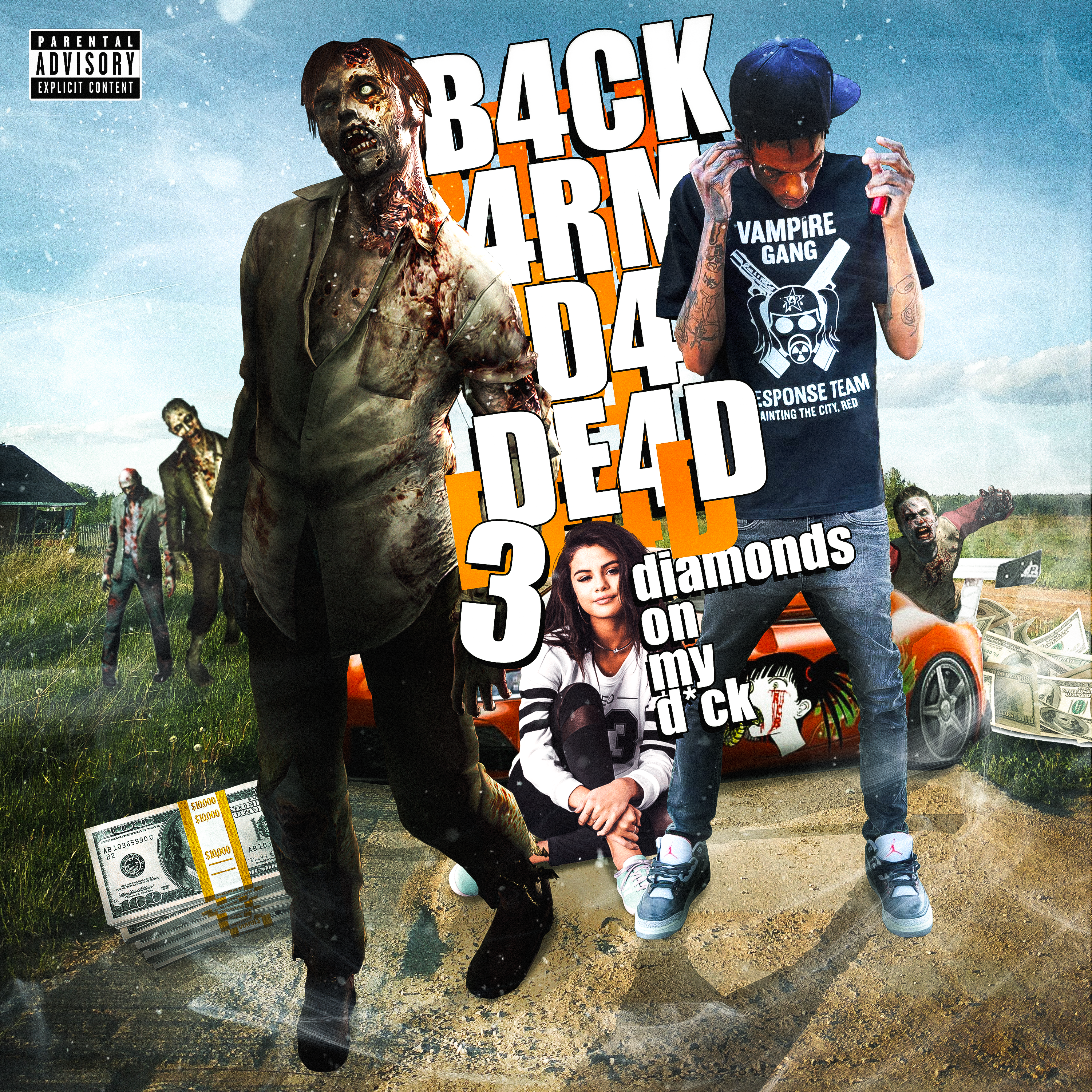b4ck 4rm d4 de4d 3 artwork