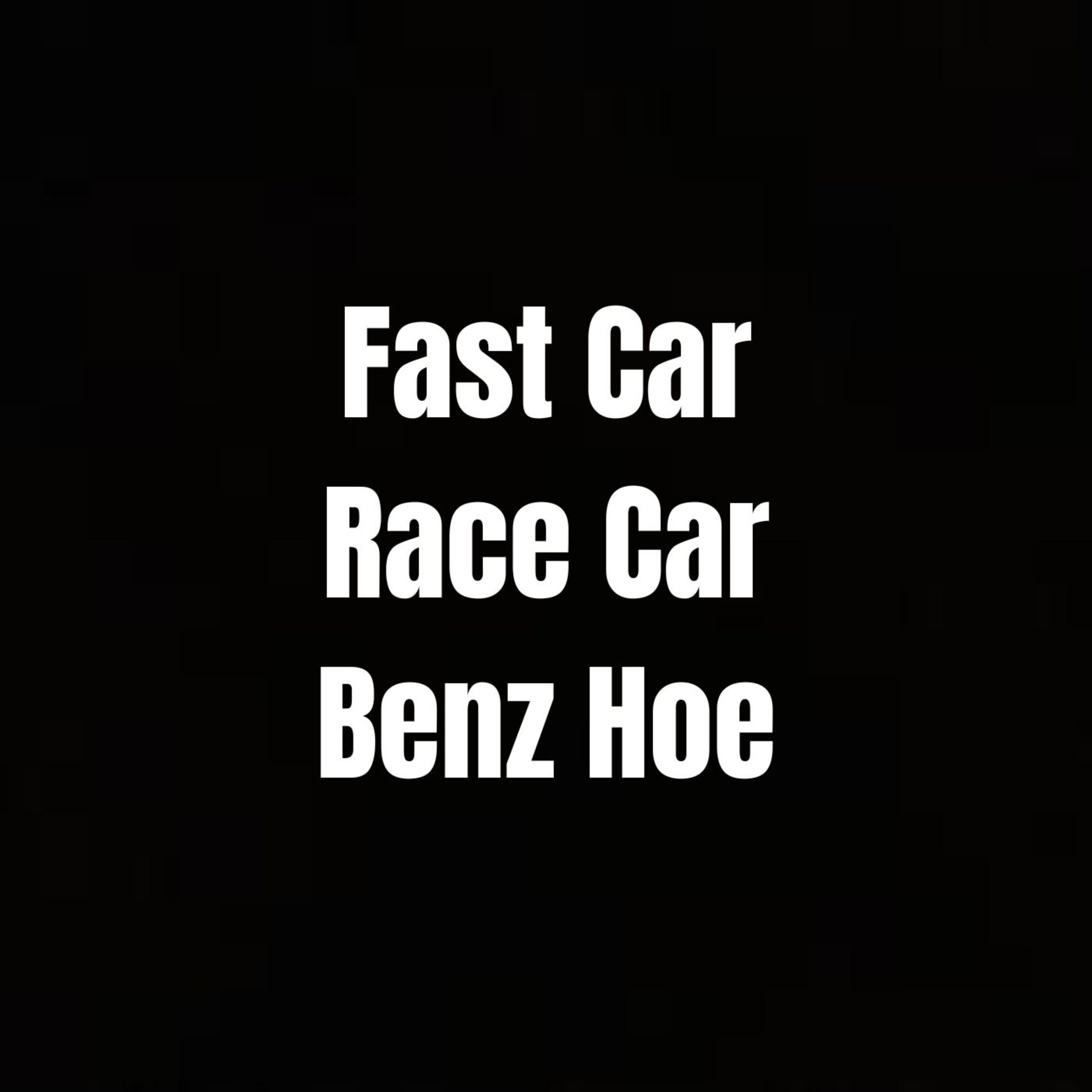 Fast Car Race Car Benz Hoe artwork