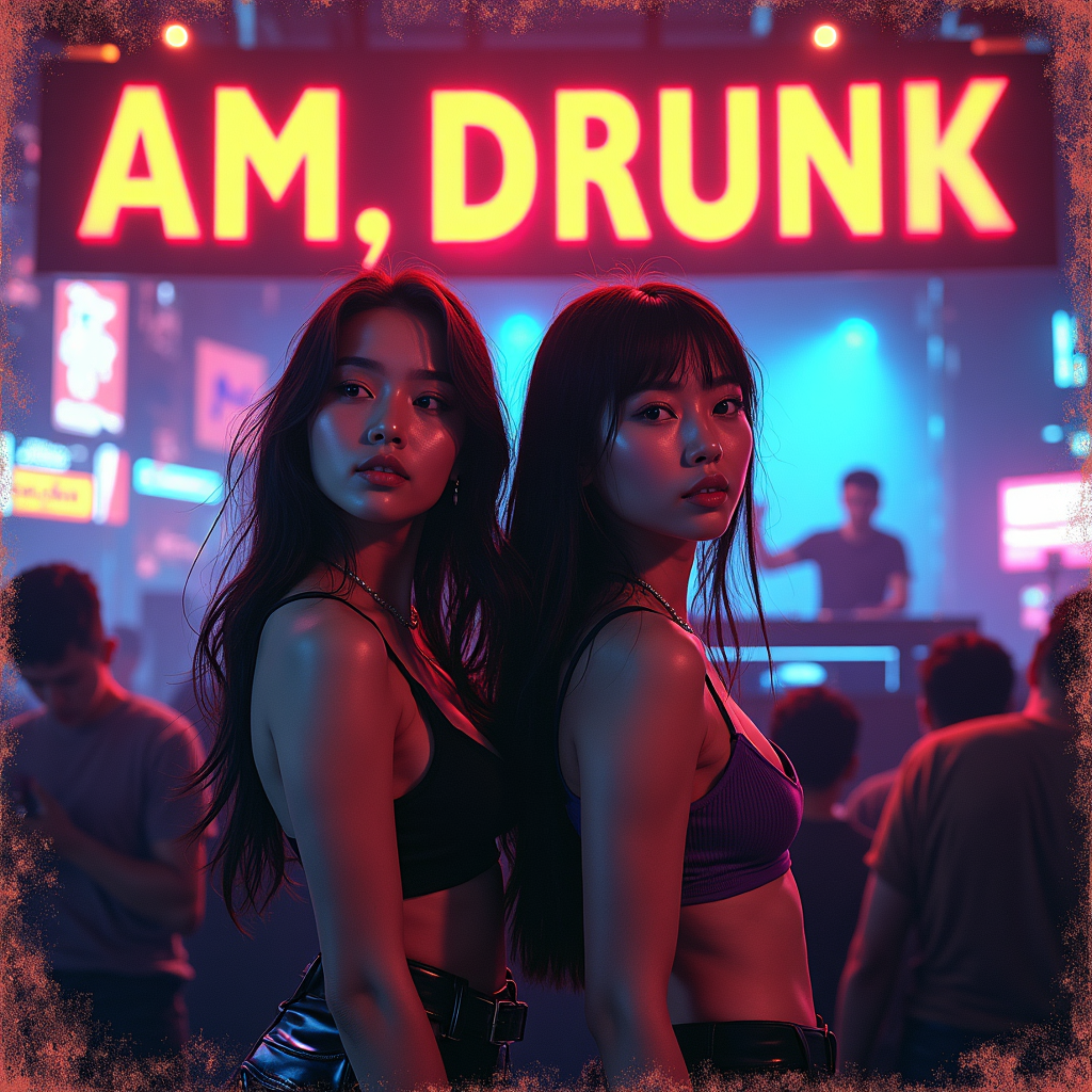 AM, DRUNK artwork