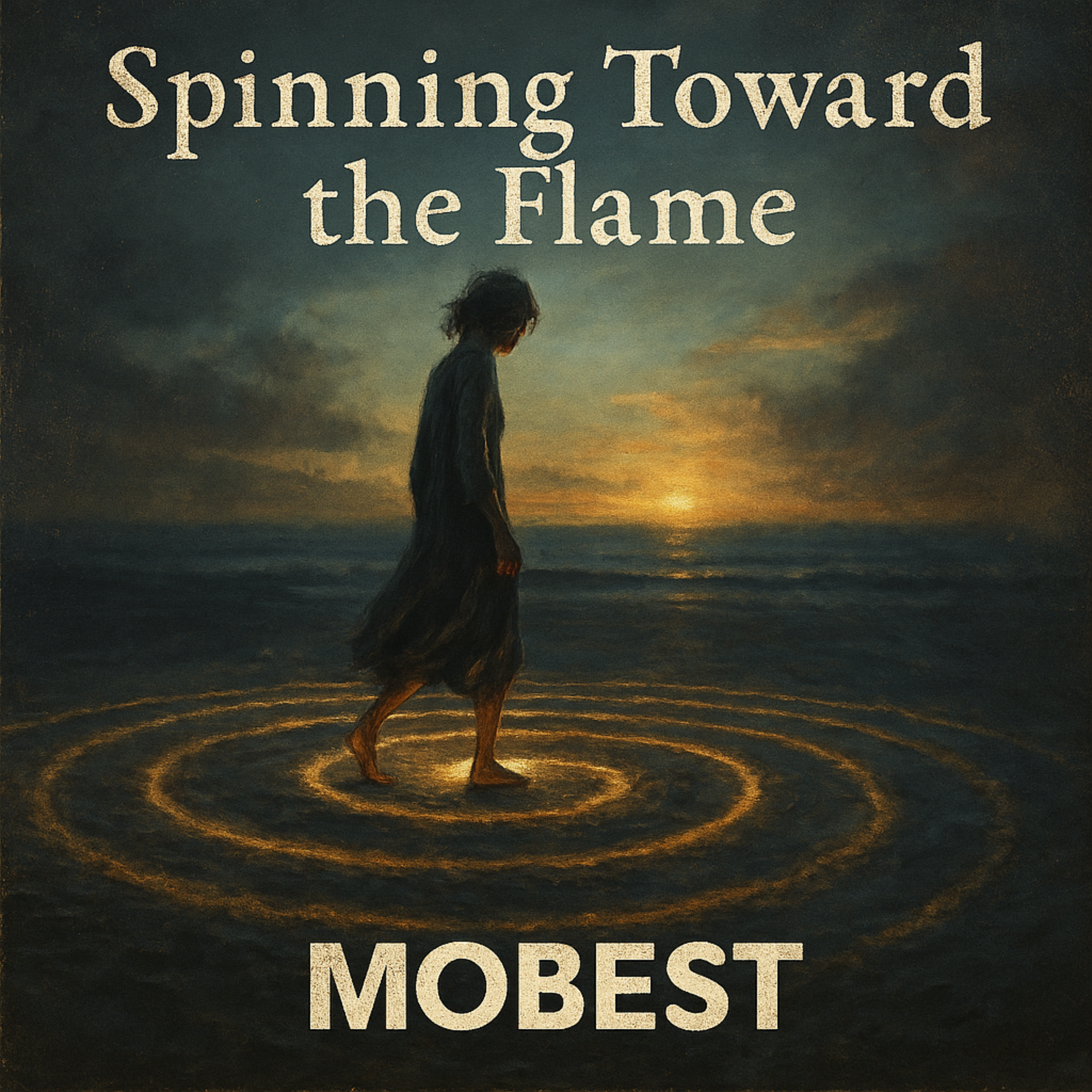 Spinning Toward the Flame artwork