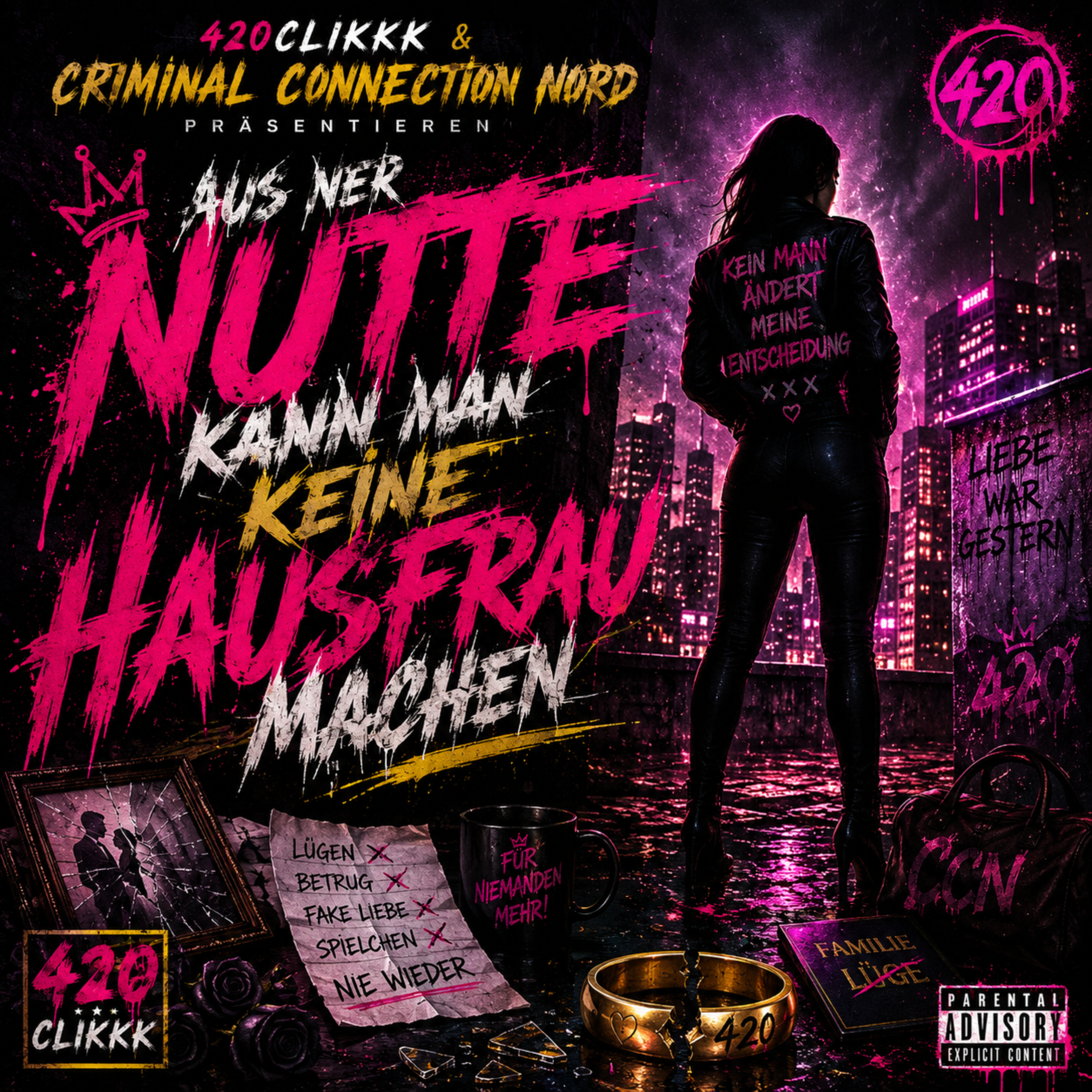 Aus ner Nutte kann man keine Hausfrau machen by A.K.A.R.420 cover art