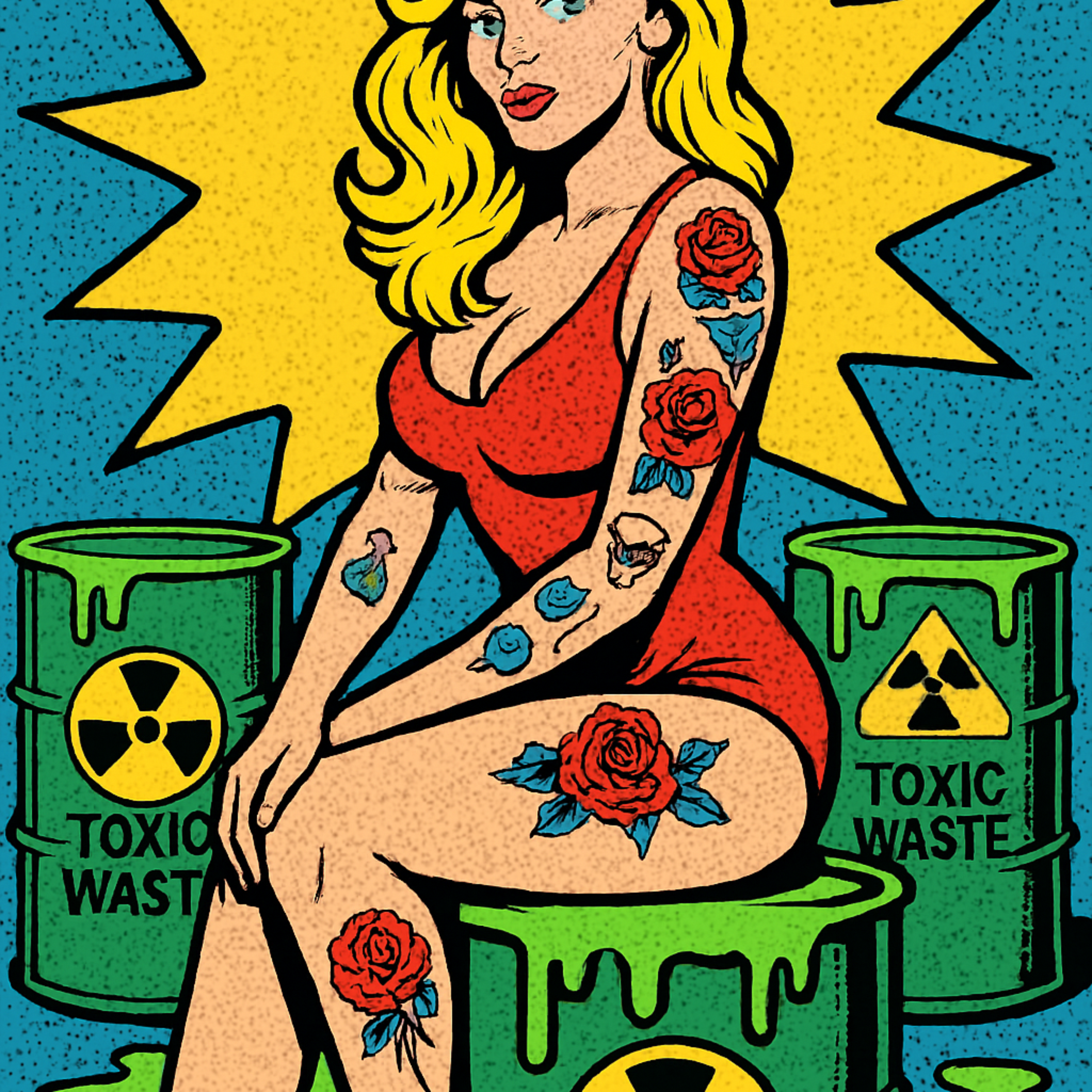 Toxic artwork