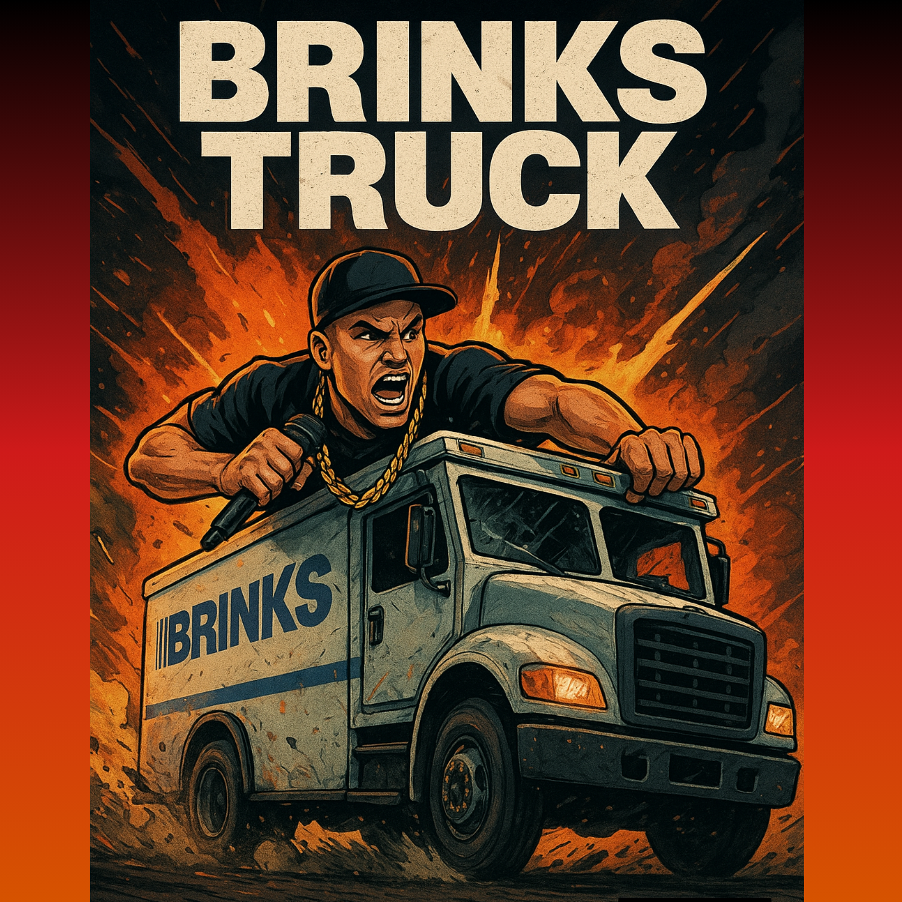 Brinks Truck artwork