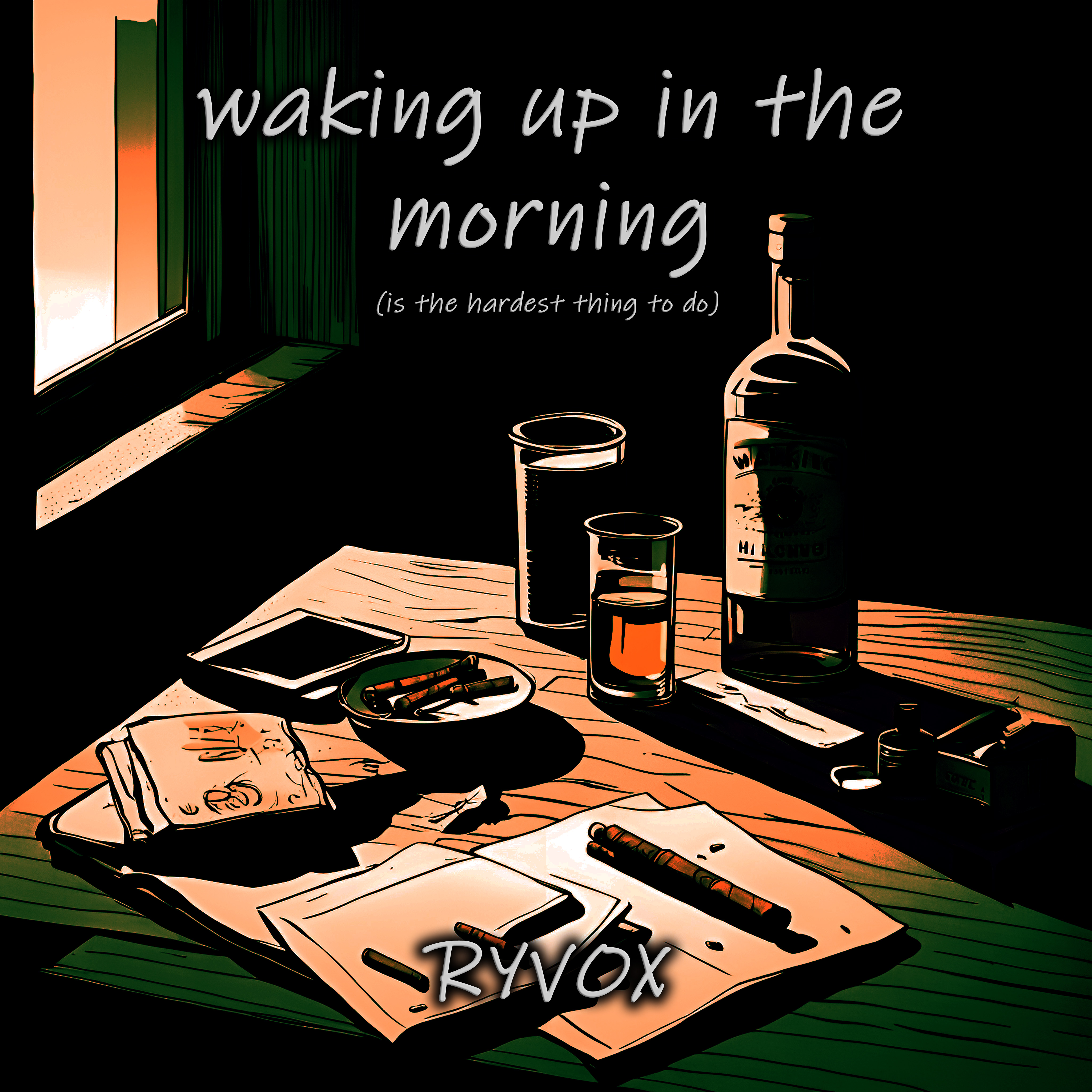 Waking up in the morning (is the hardest thing to do) artwork