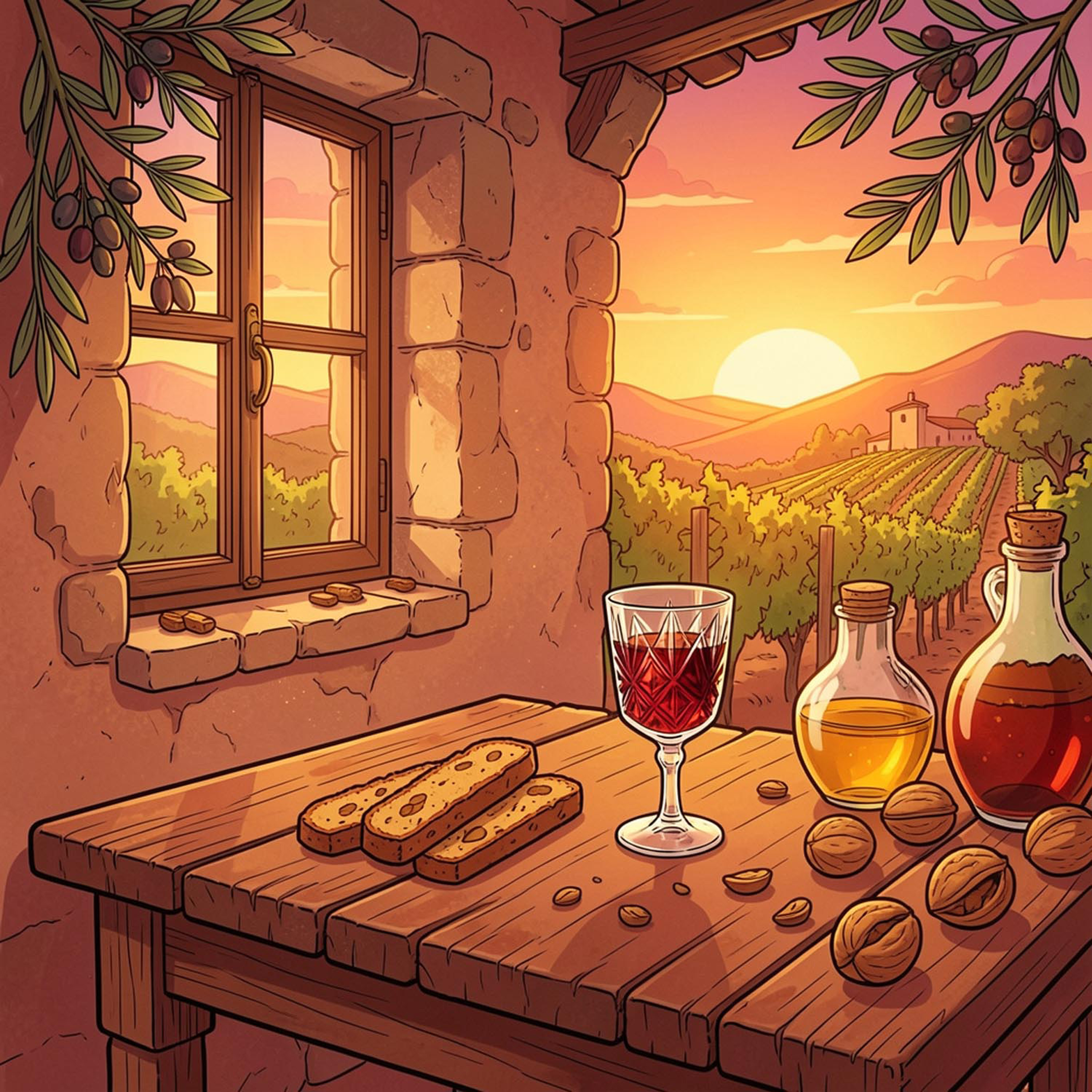 Cantucci & Vin Santo by Crumbly cover art