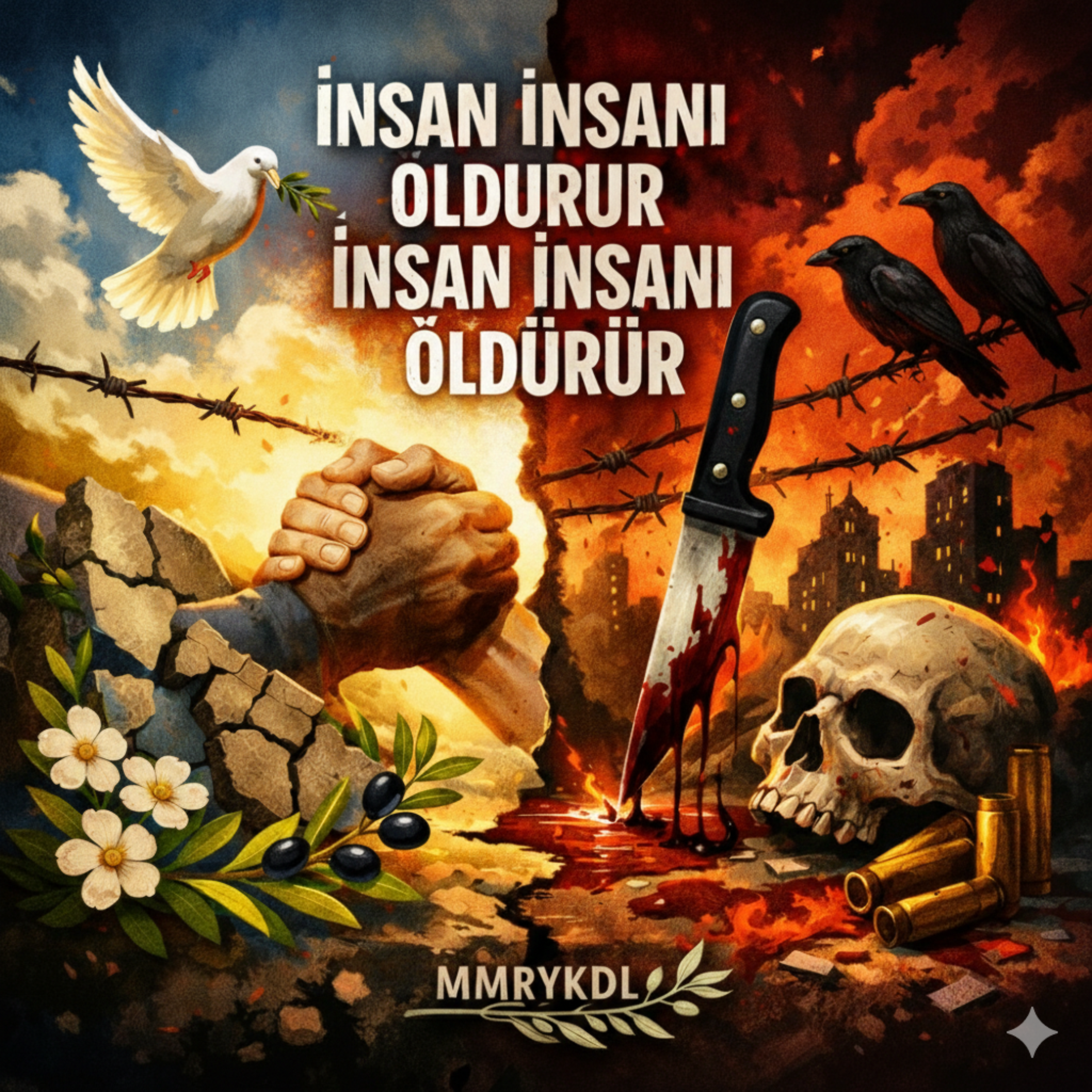 İnsan insanı oldurur, insan insanı öldürür by MMRYKDL cover art