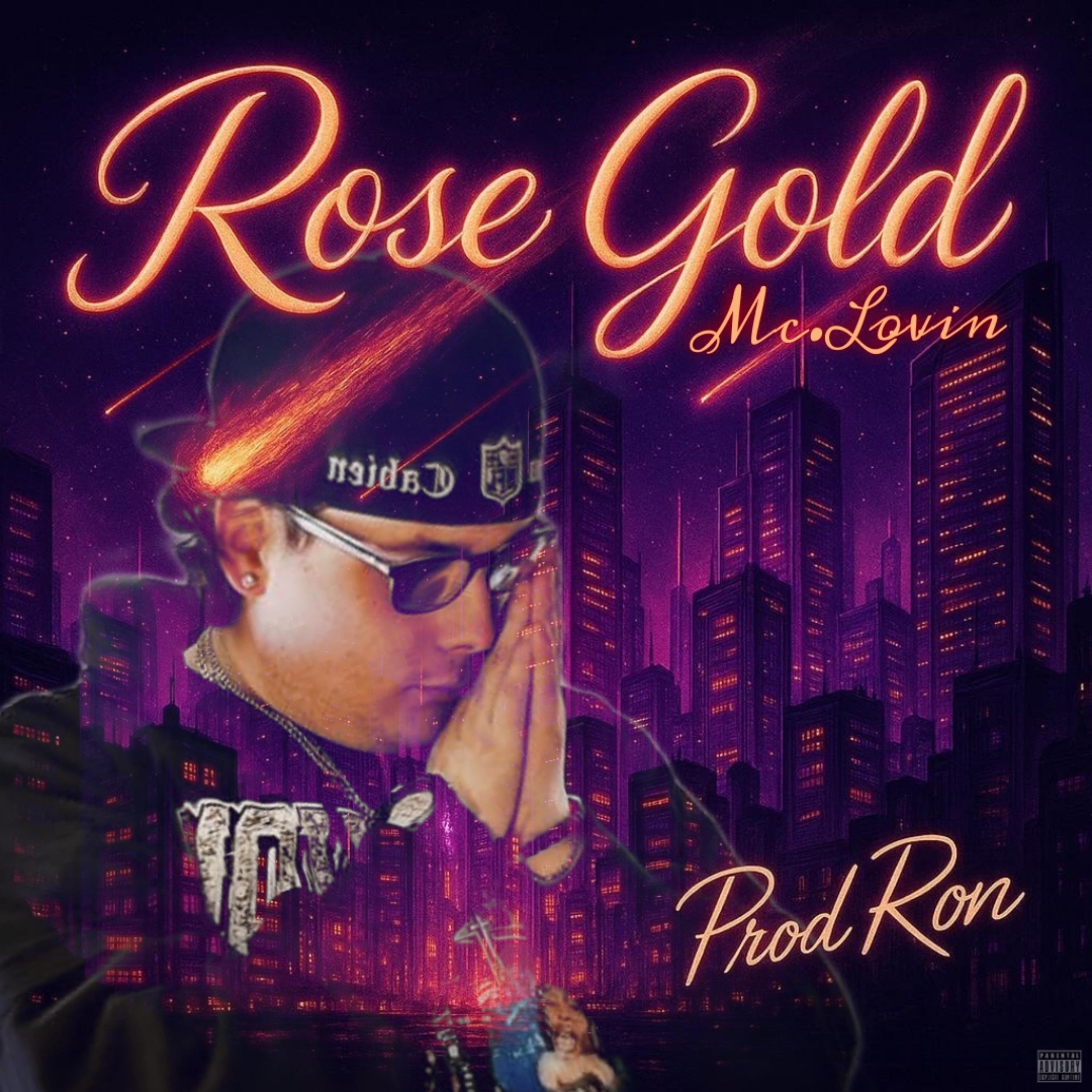 Rose gold artwork