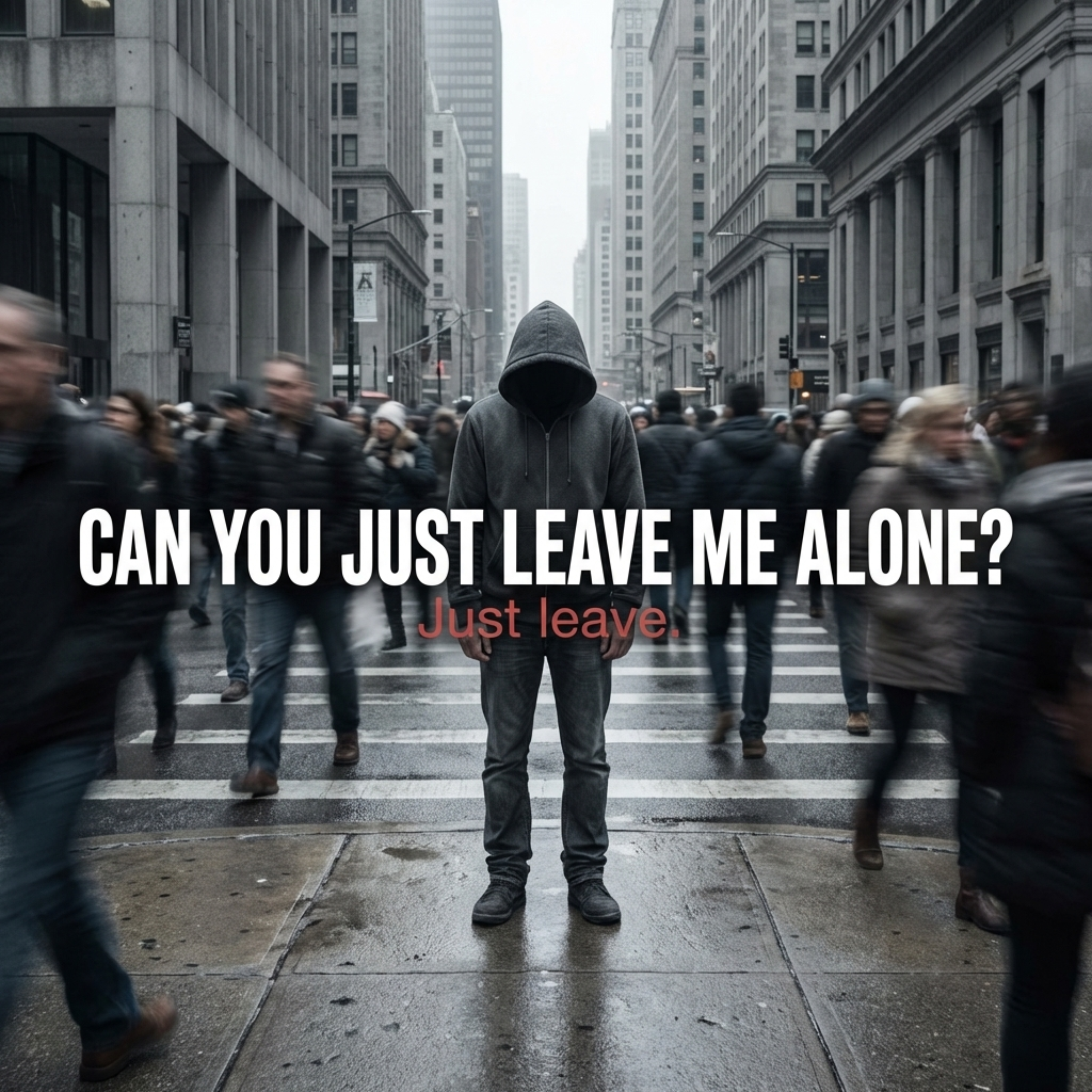 Can you just leave me alone? Just leave artwork