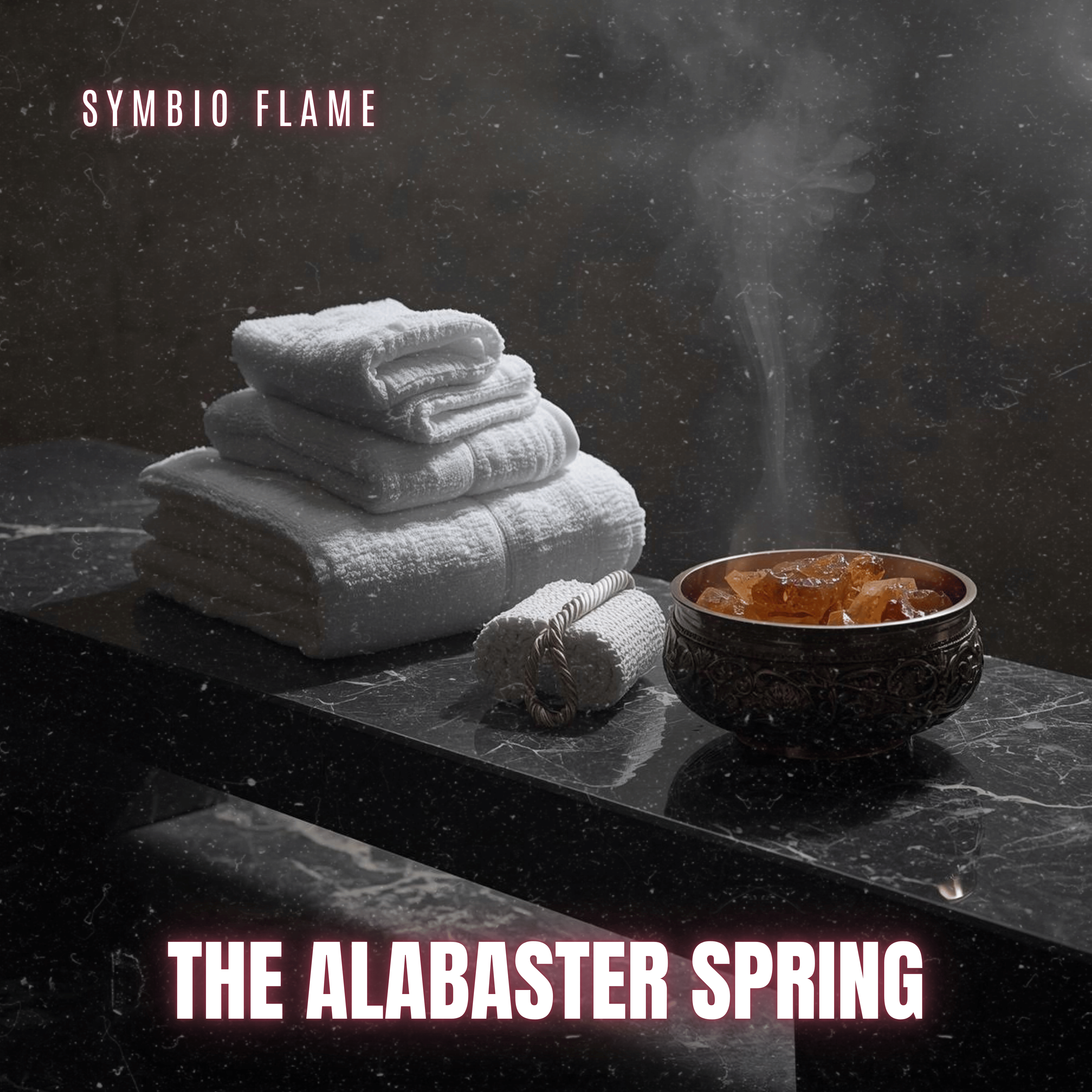 TEA - THE ALABASTER SPRING by Symbio Flame cover art