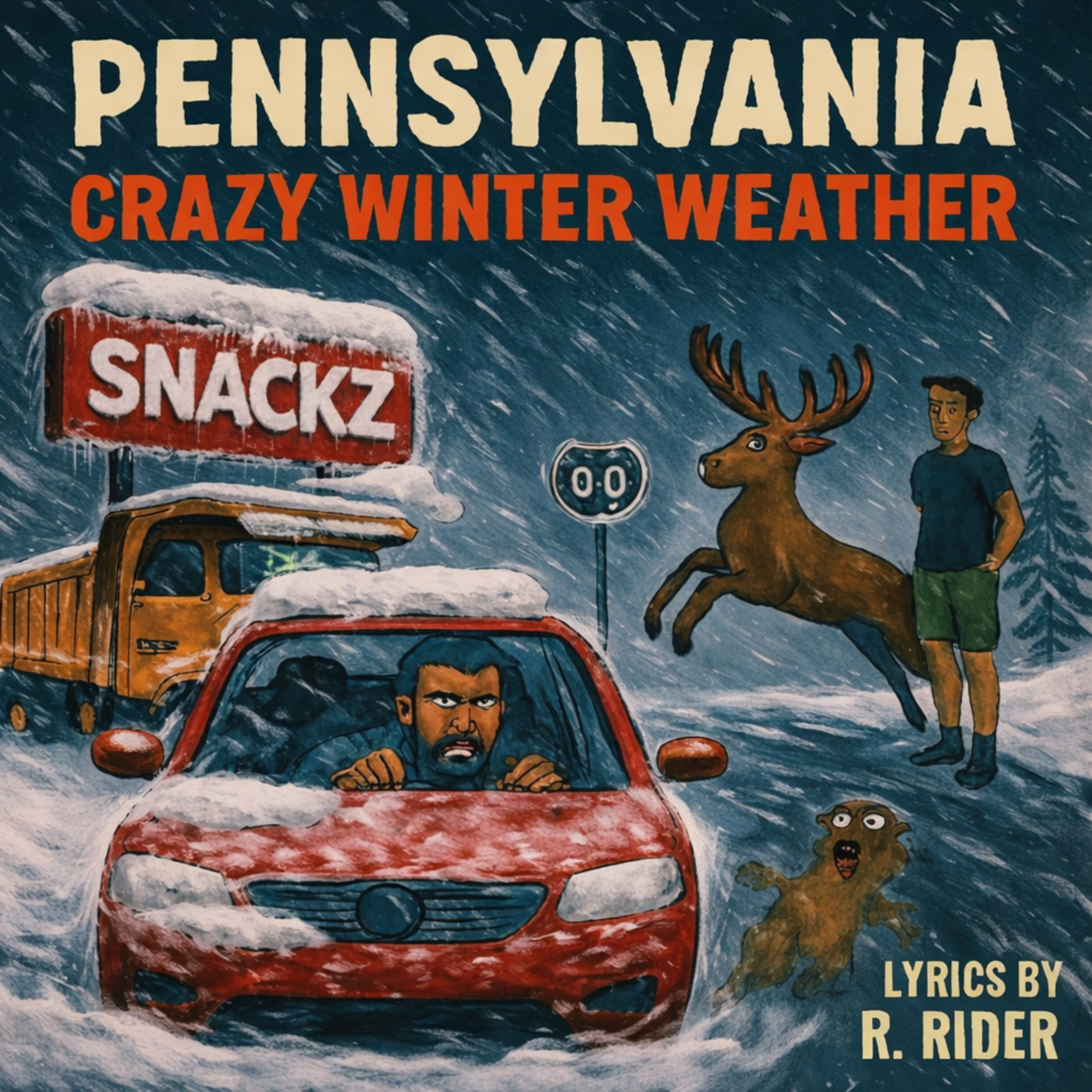 PENNSYLVANIA CRAZY WINTER WEATHER artwork