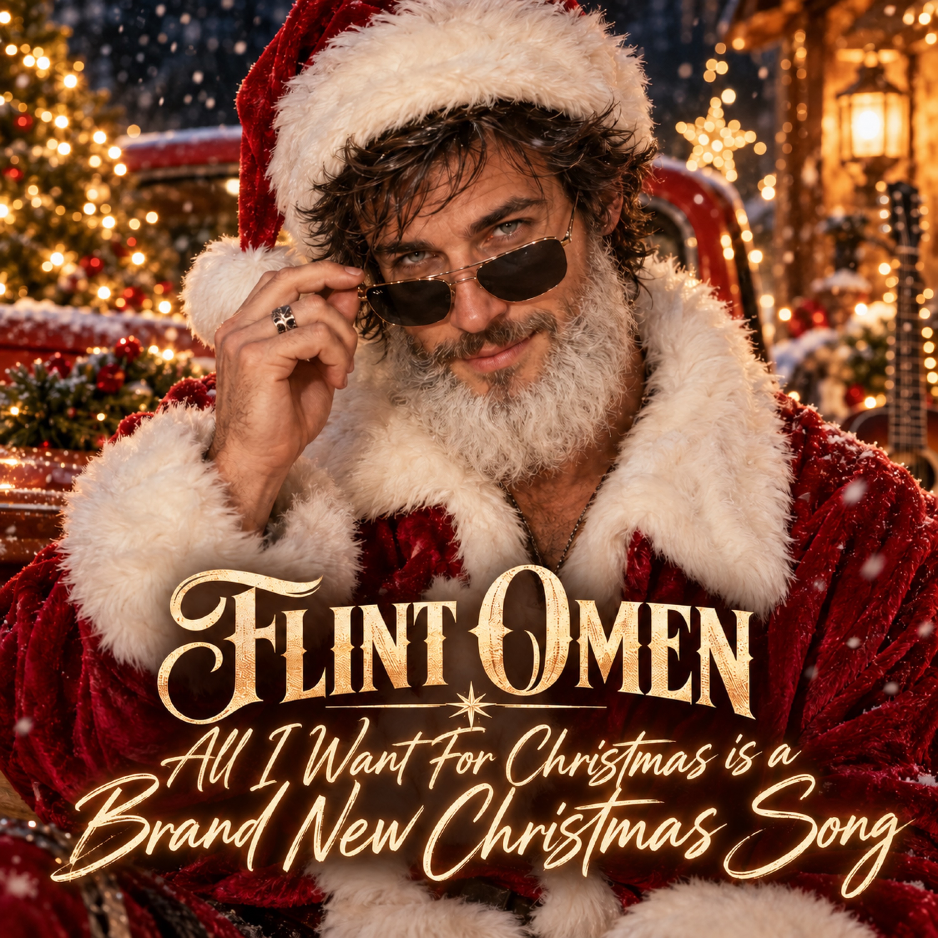 All I Want For Christmas is a Brand New Christmas Song by Flint Omen cover art