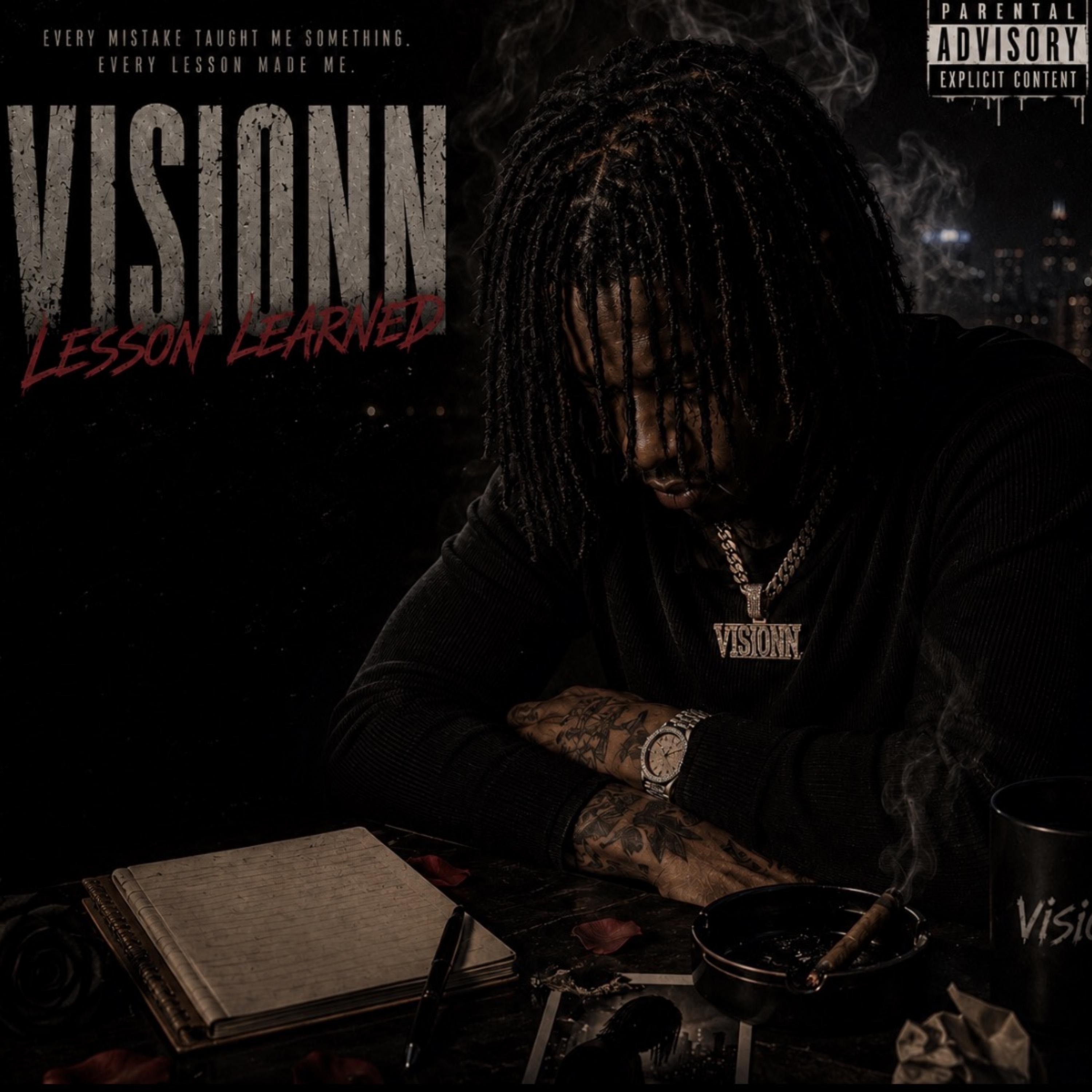 Lesson Learned by Visionn The Rapper cover art