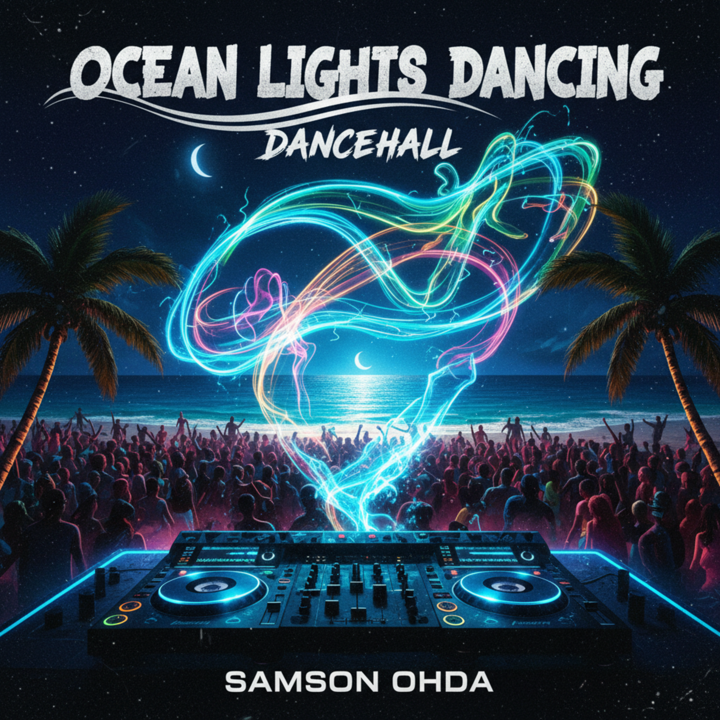Ocean Lights Dancing by Samson Ohda  cover art