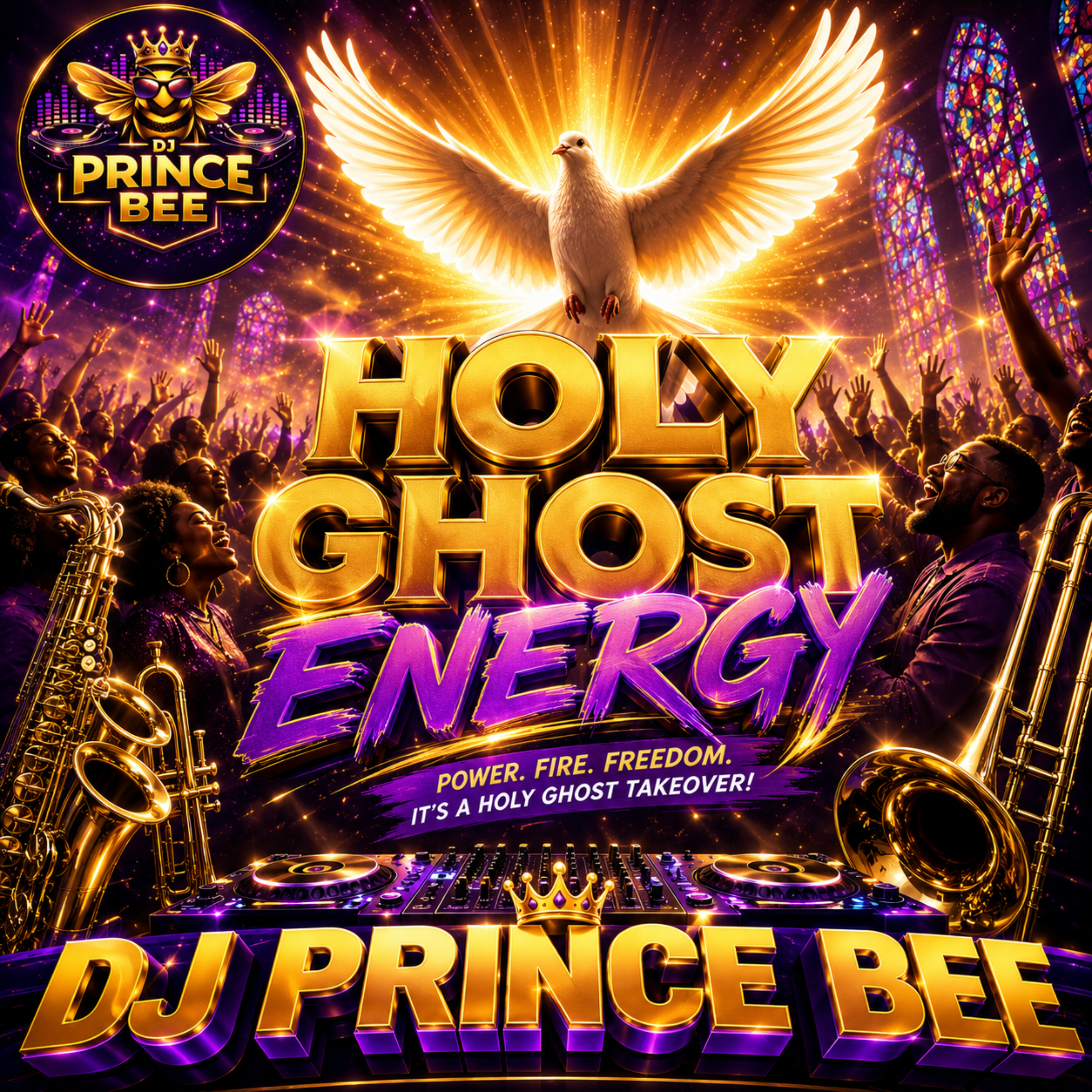 Holy Ghost Energy by DJ PRINCE BEE cover art