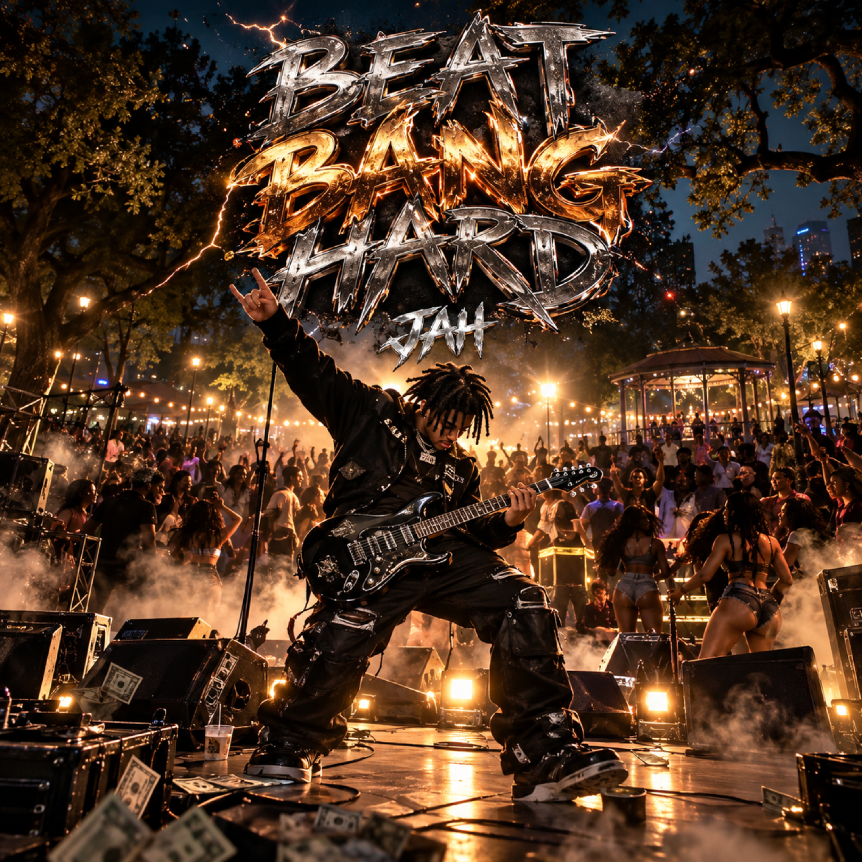 BEAT BANG HARD by JAH cover art