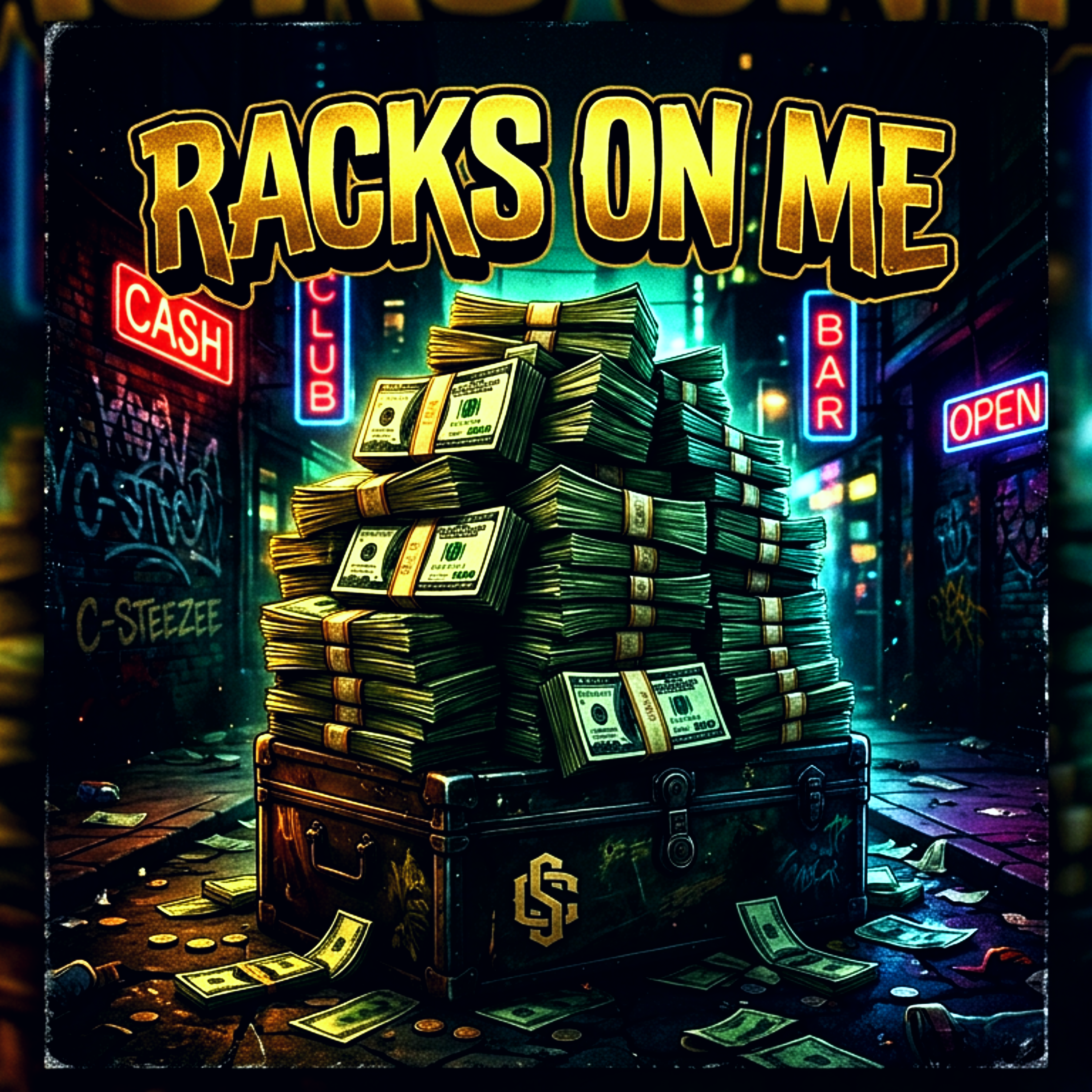 Racks On Me by C-Steezee cover art